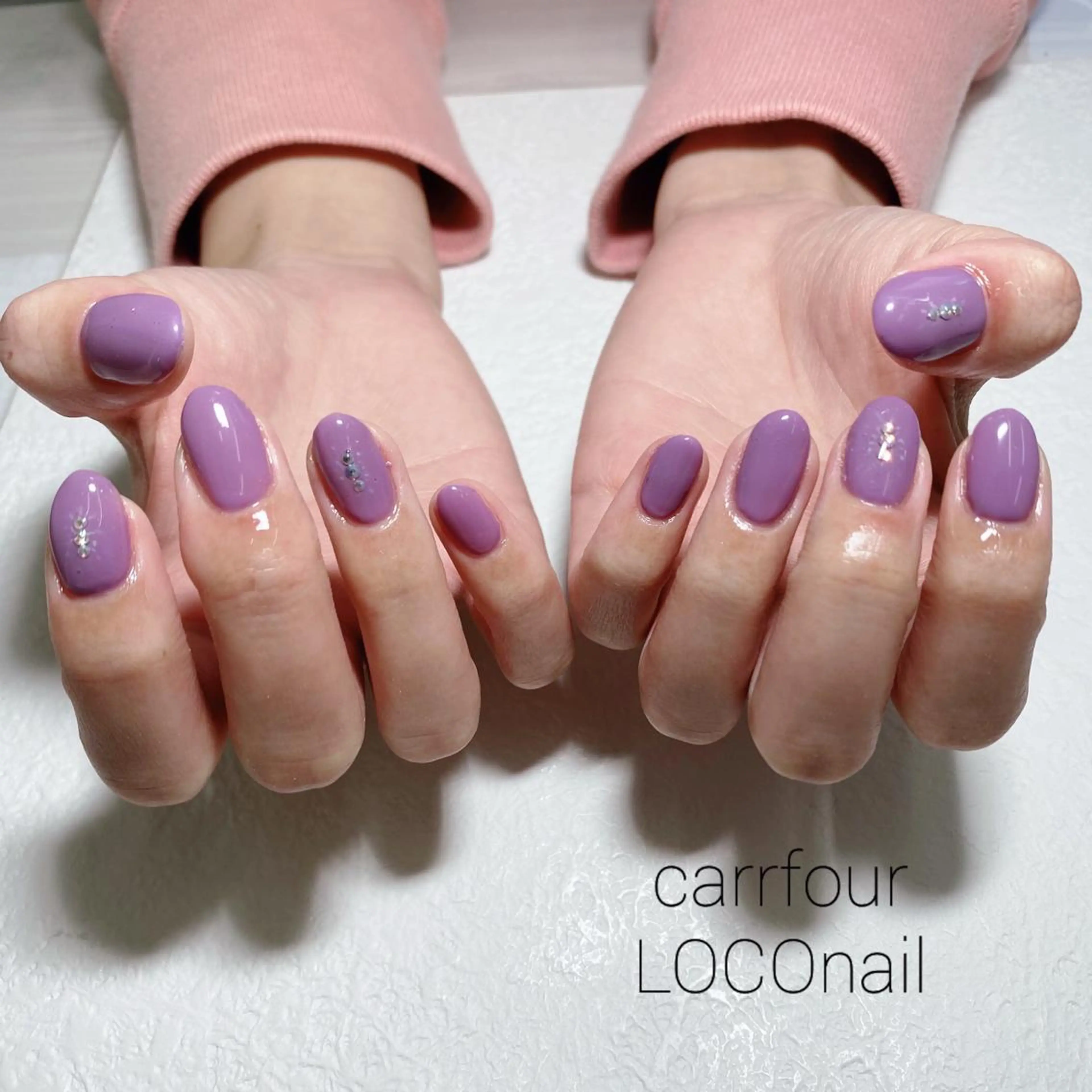 ネイル シンプルネイル 中村 麻衣のネイルデザイン