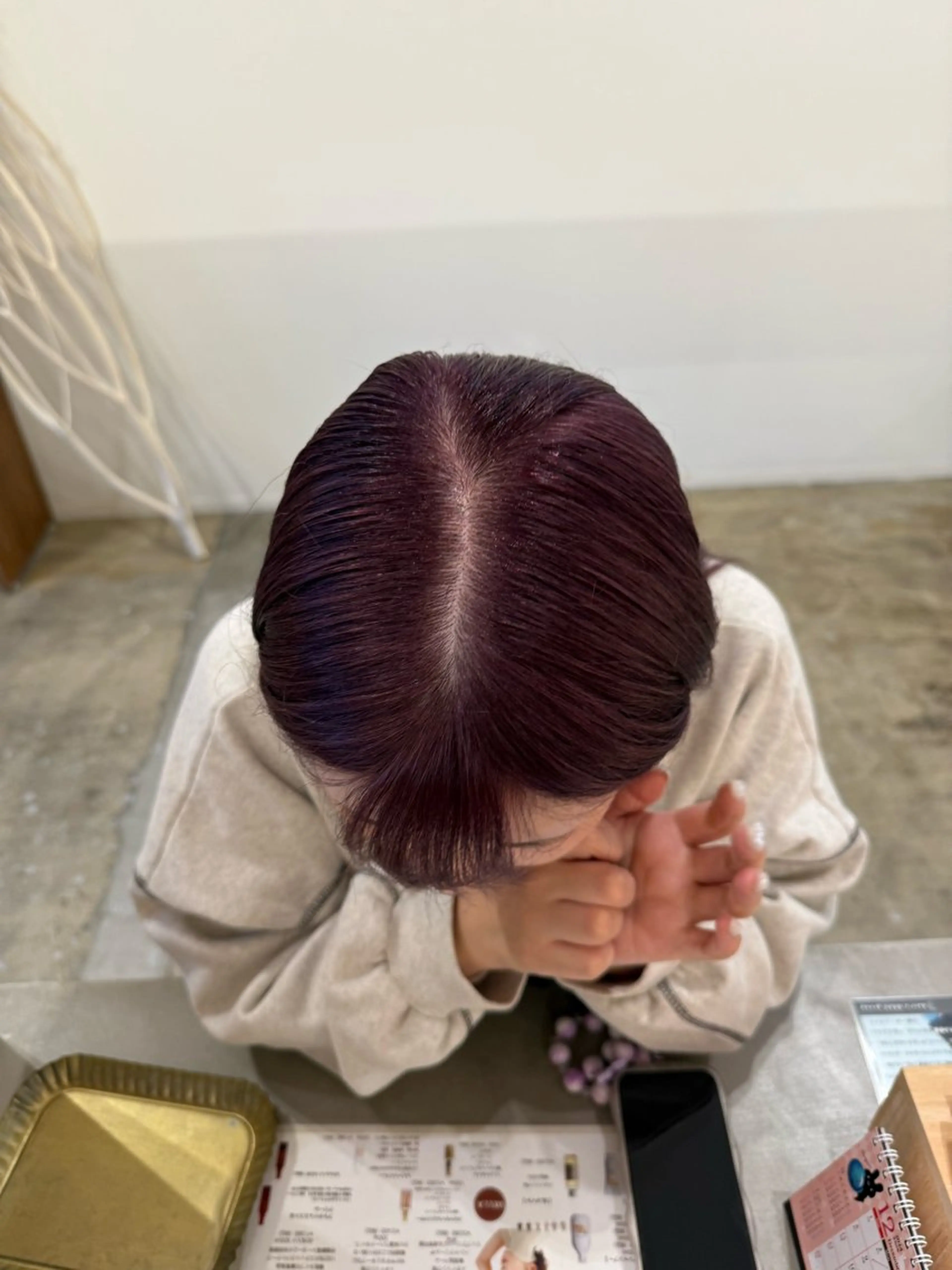 ロング カラー 吉川 莉央のヘアスタイル