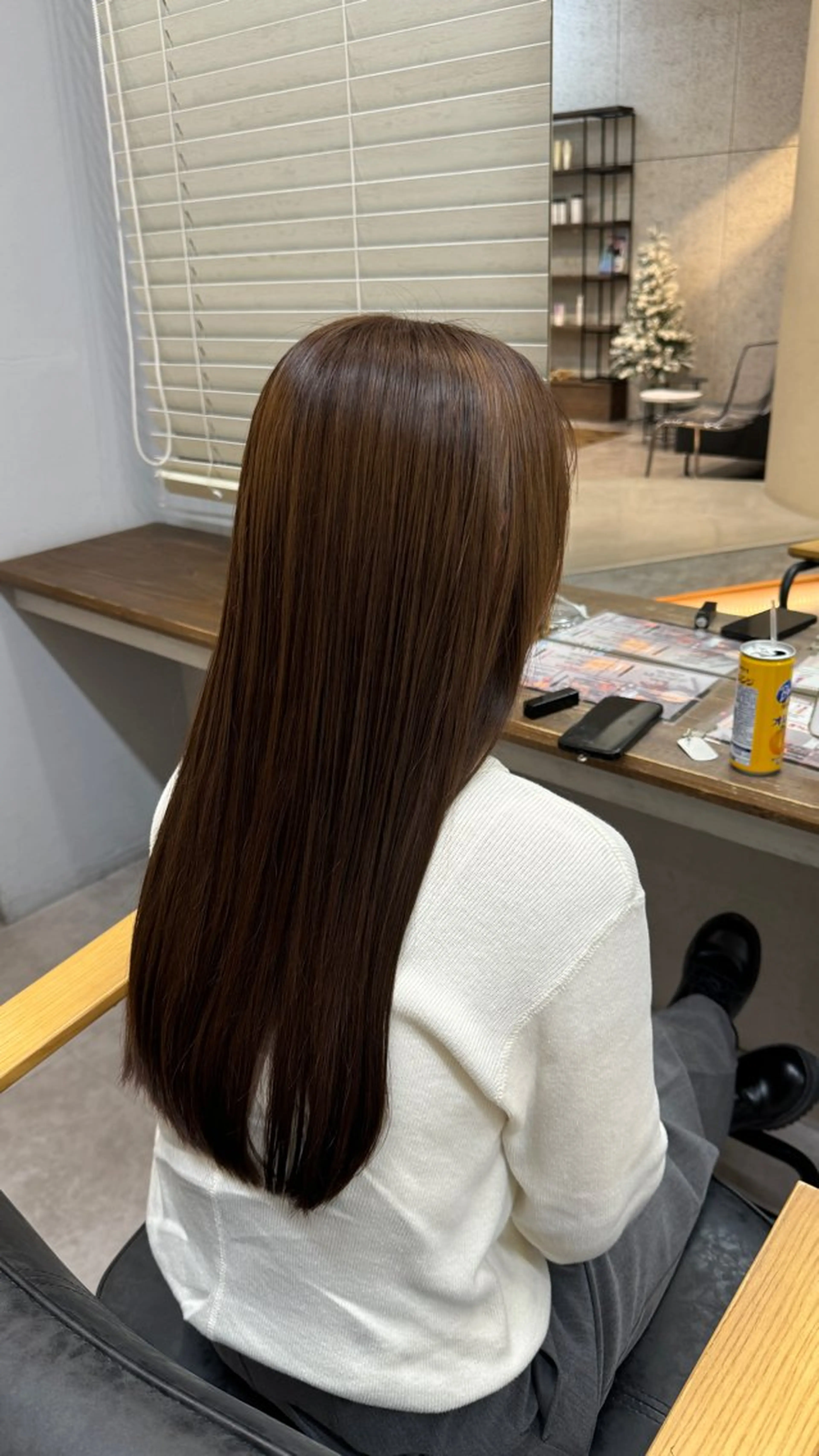 ロング カラー 透明感カラー 似合わせボブカット Anonのヘアスタイル