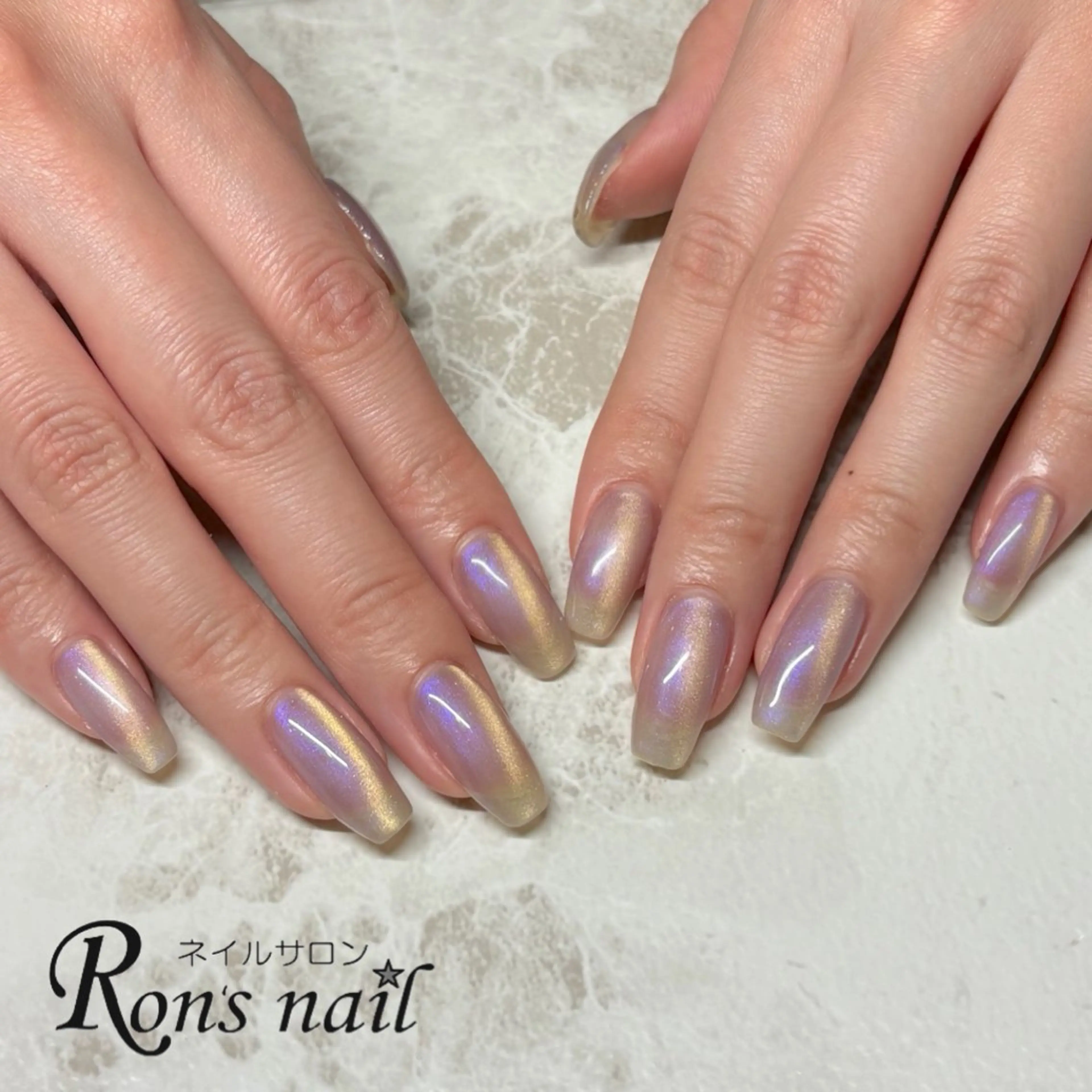 ネイル マグネットネイル Ron's nail 笹岡のネイルデザイン