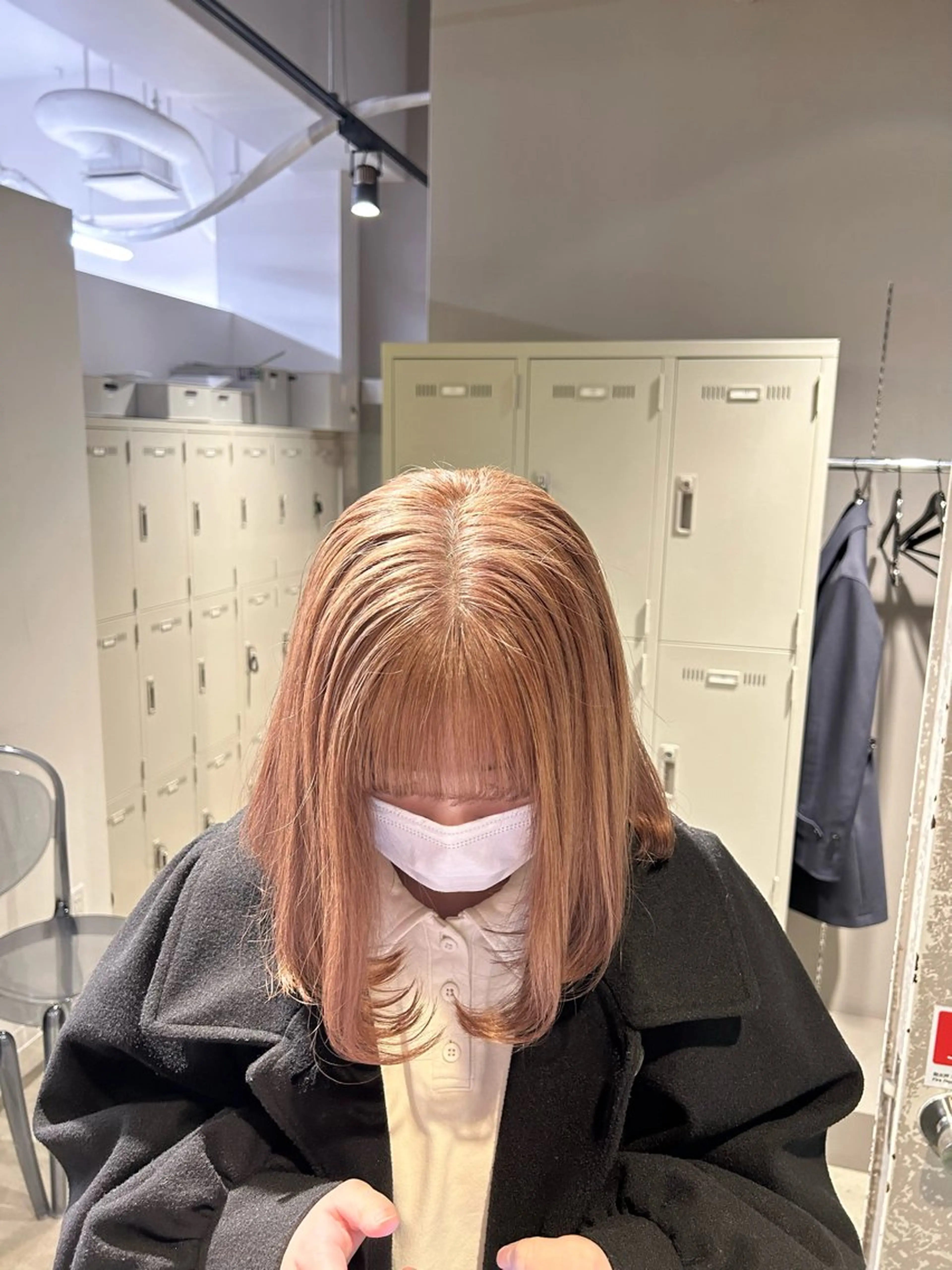 カラー ヘアカラー トリートメント 透明感ベージュ🤎 ナチュラルレイヤーのヘアスタイル