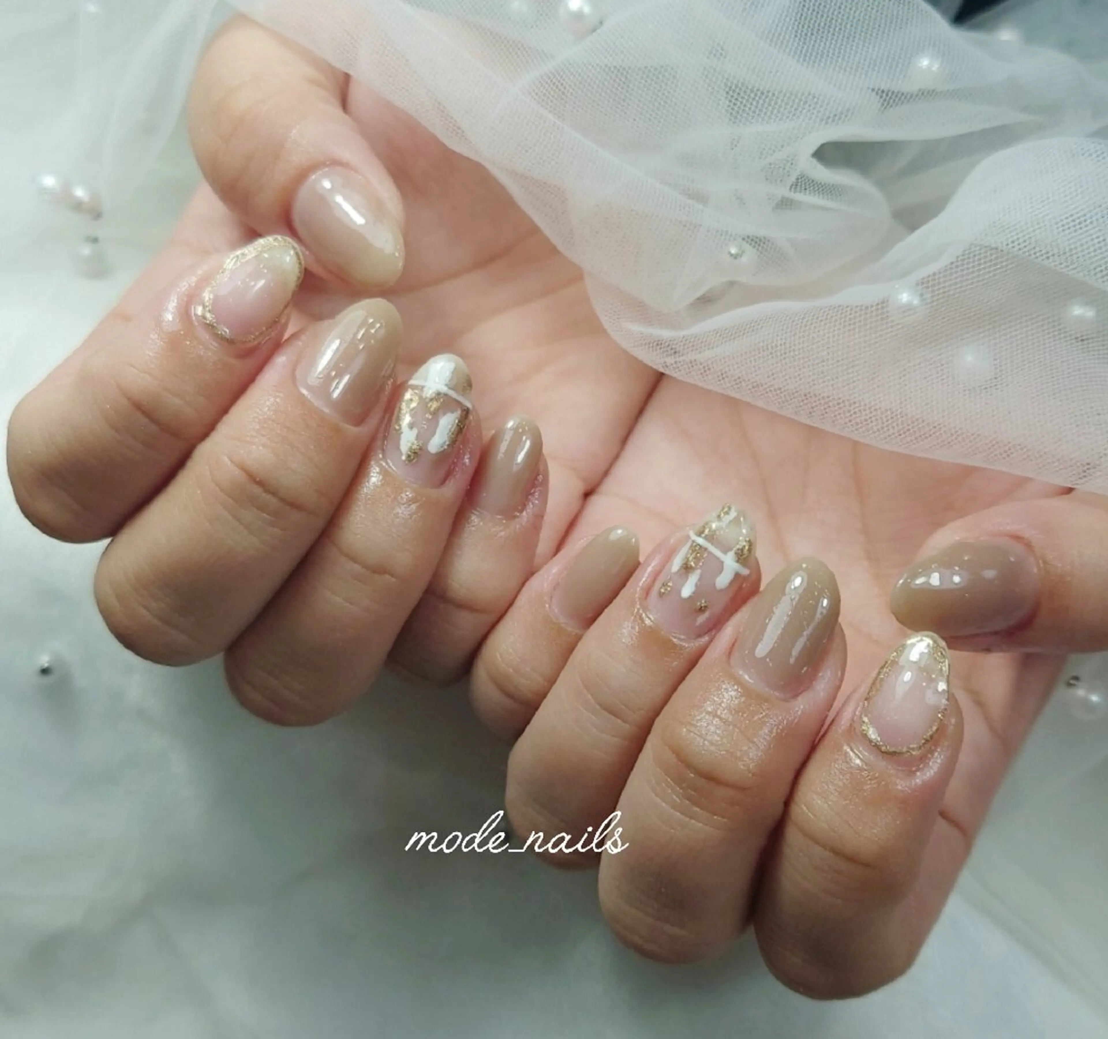 ネイル 滋賀県草津市ネイル mode_nailsのネイルデザイン