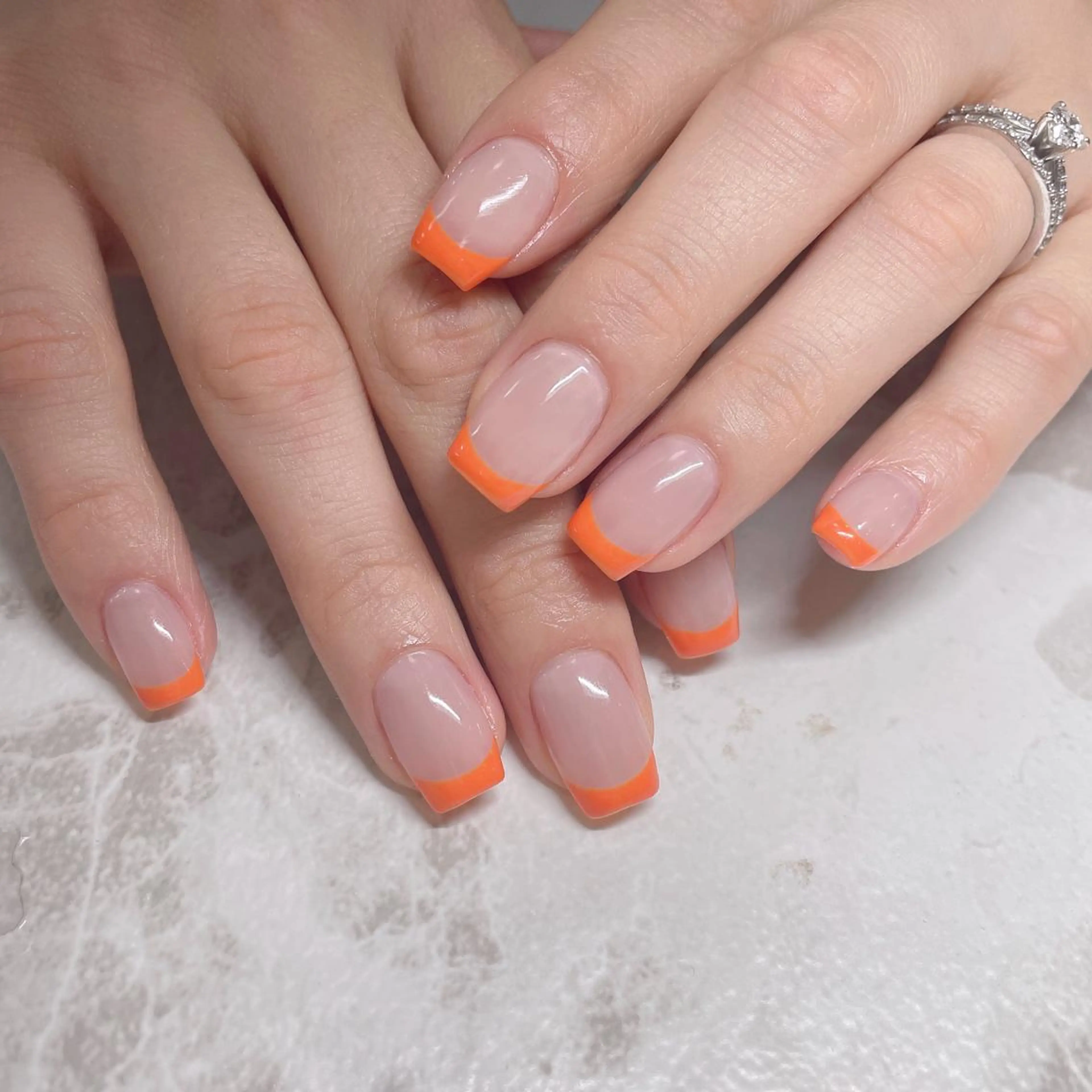 ネイル M🌷nail 長さだし専門店のネイルデザイン