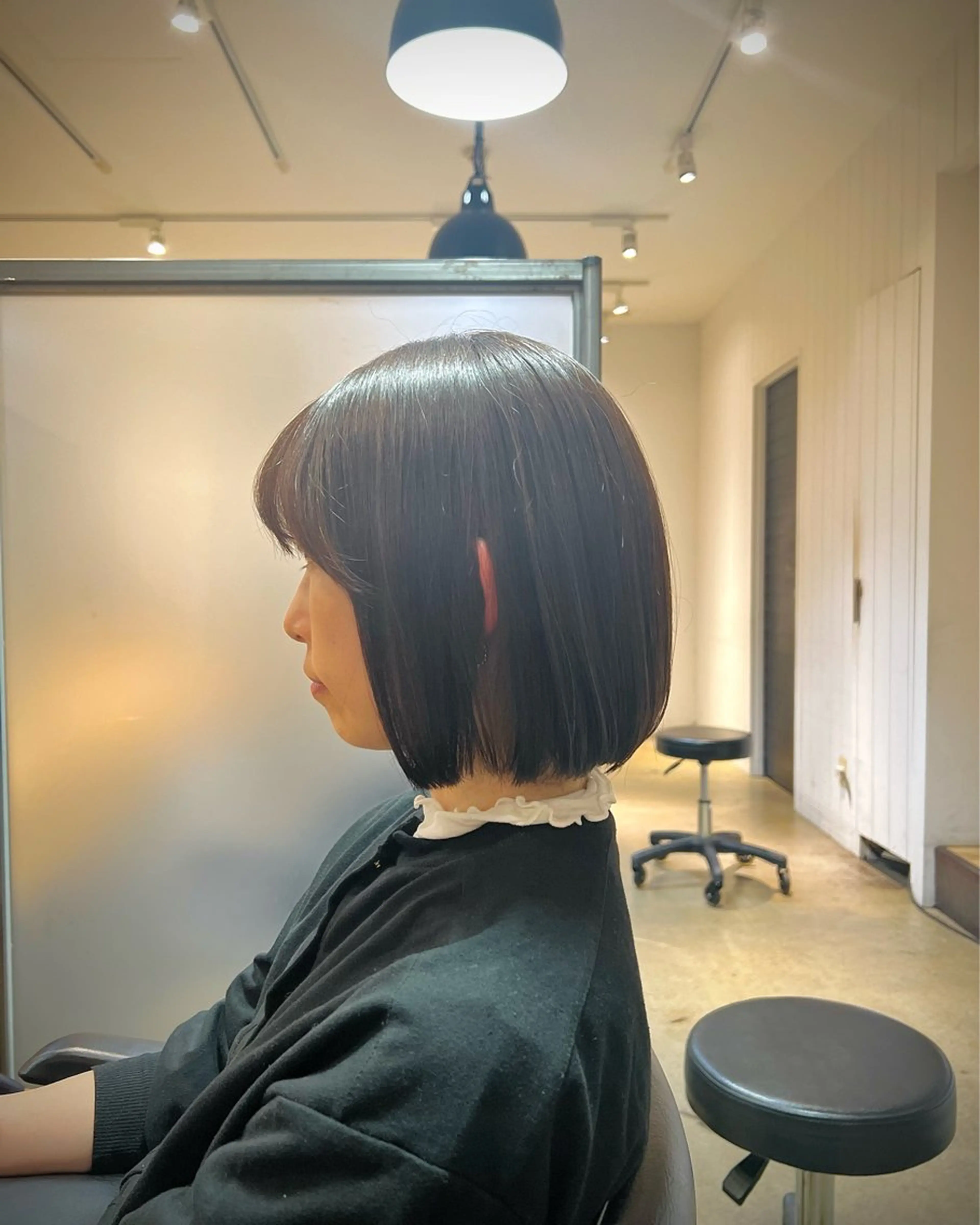 ミディアム カラー パーマ メンズ ボブ 🫧ショート 🫧RENのヘアスタイル