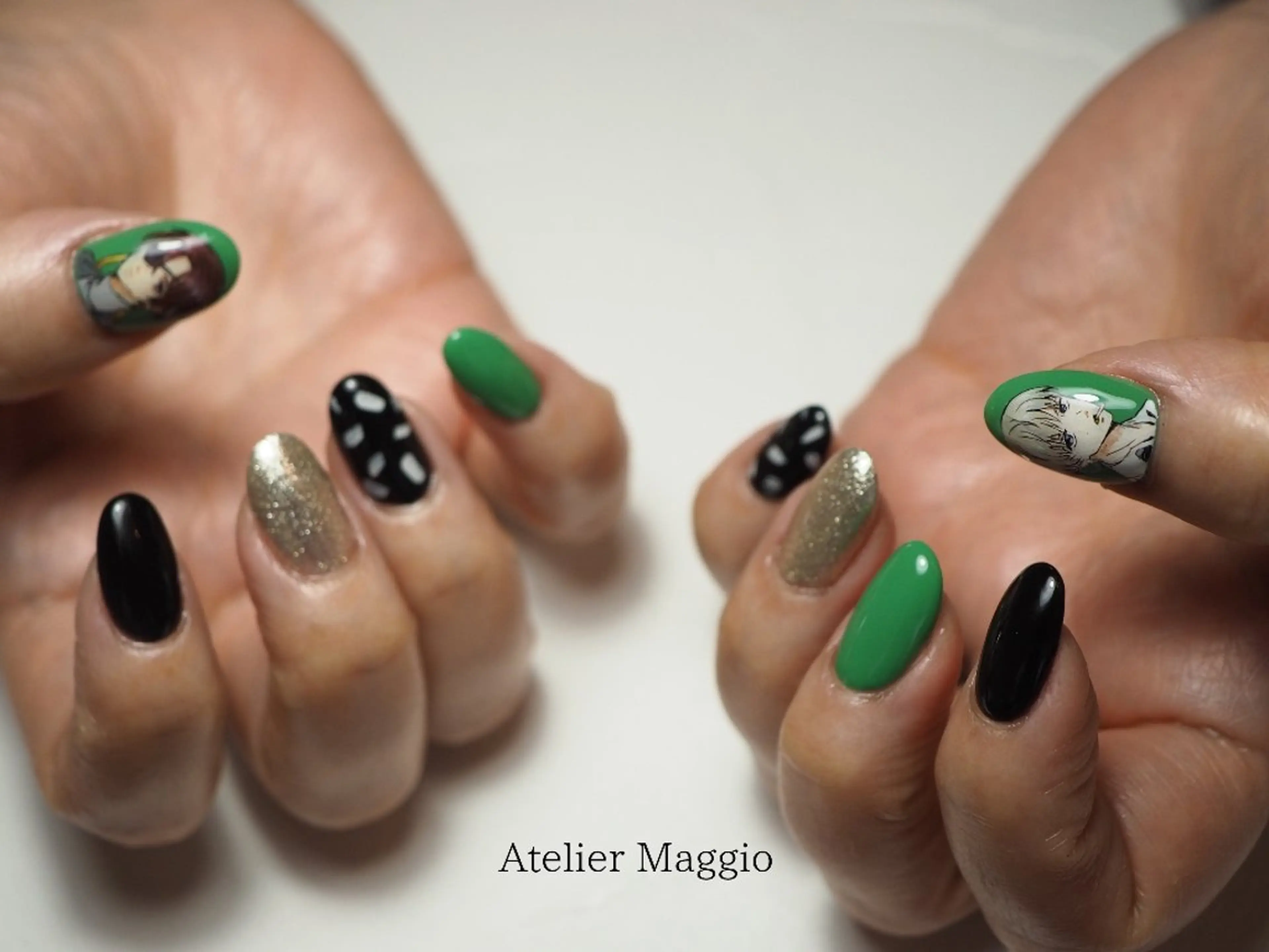 ネイル アートネイル アトリエマッジョ madokaのネイルデザイン
