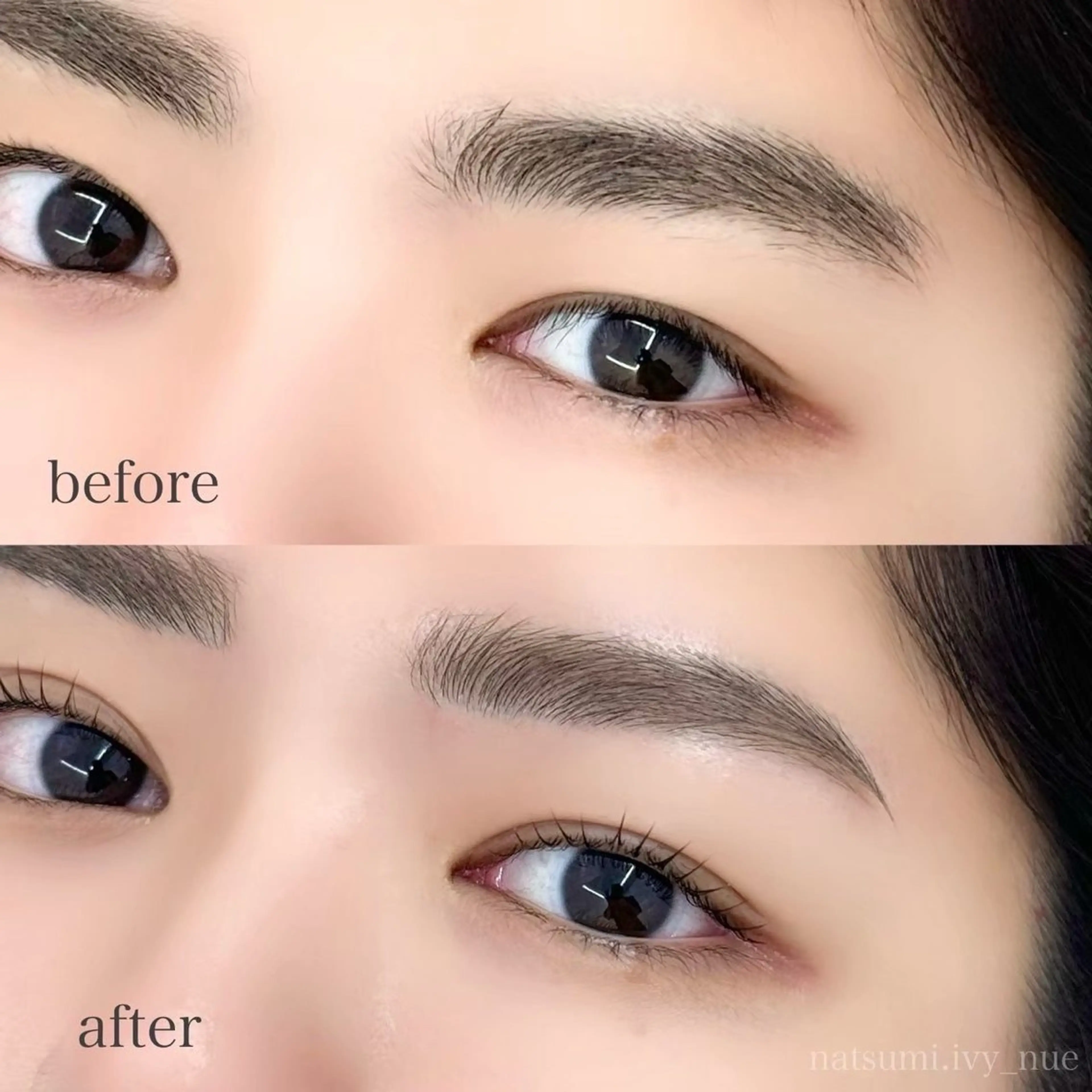 アイブロウ ivy-nue 渋谷 sarinaのマツエク・マツパデザイン