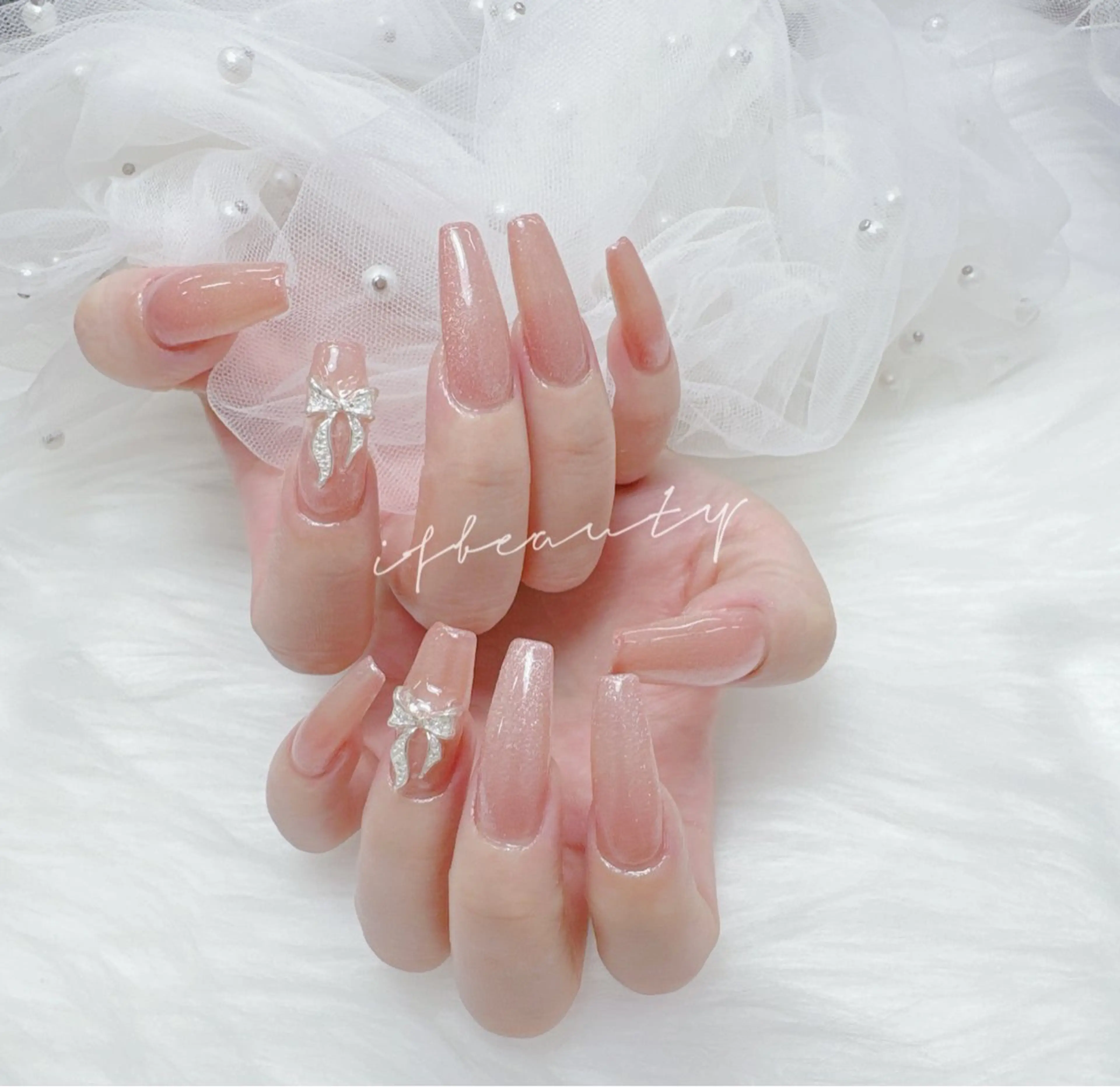 今月クーポンおすすめチップ長さだしマグネット／フラッシュネイル💅8900→8000の写真