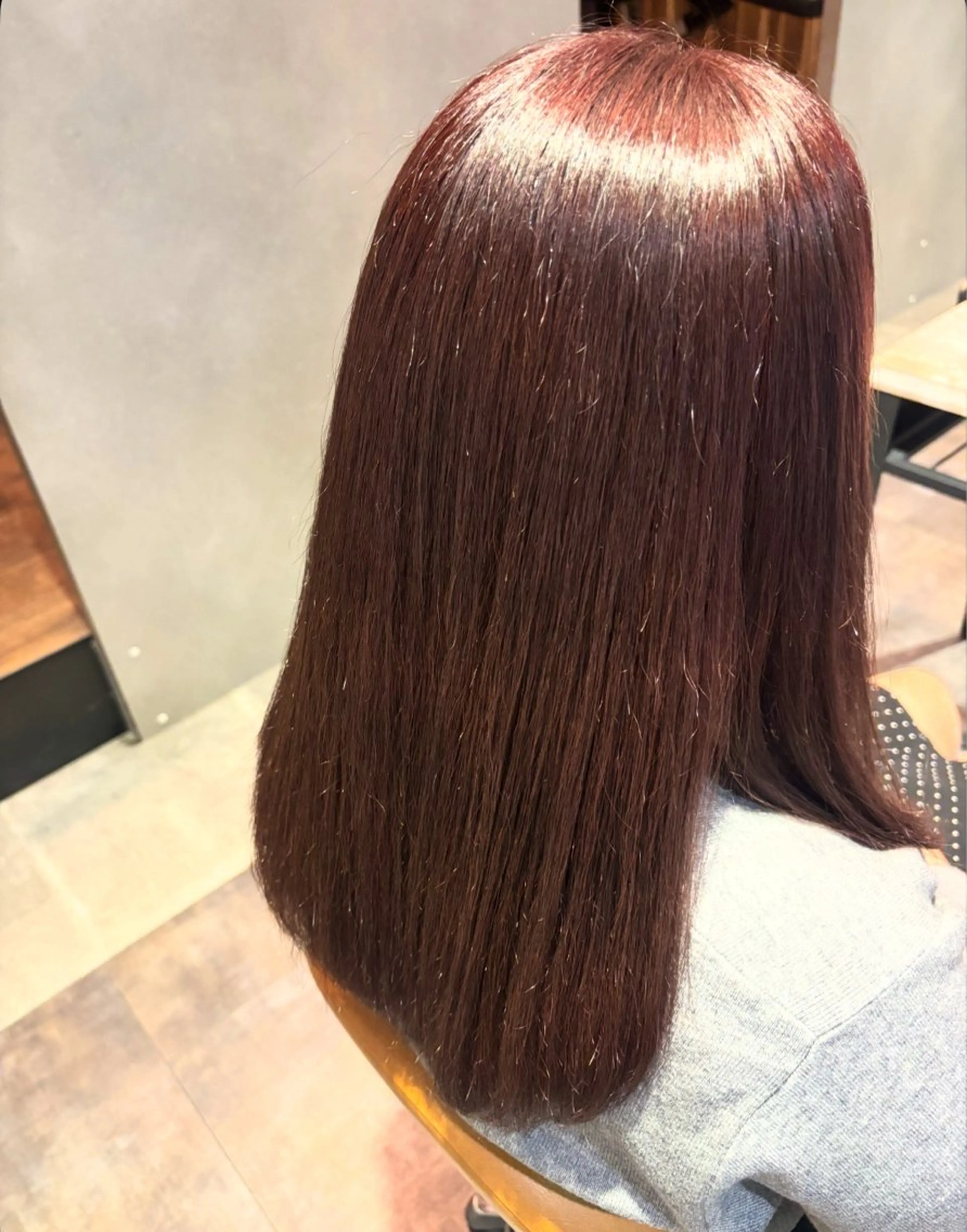 カラー 透明感カラー ピンクカラー Nakamura Ruruのヘアスタイル