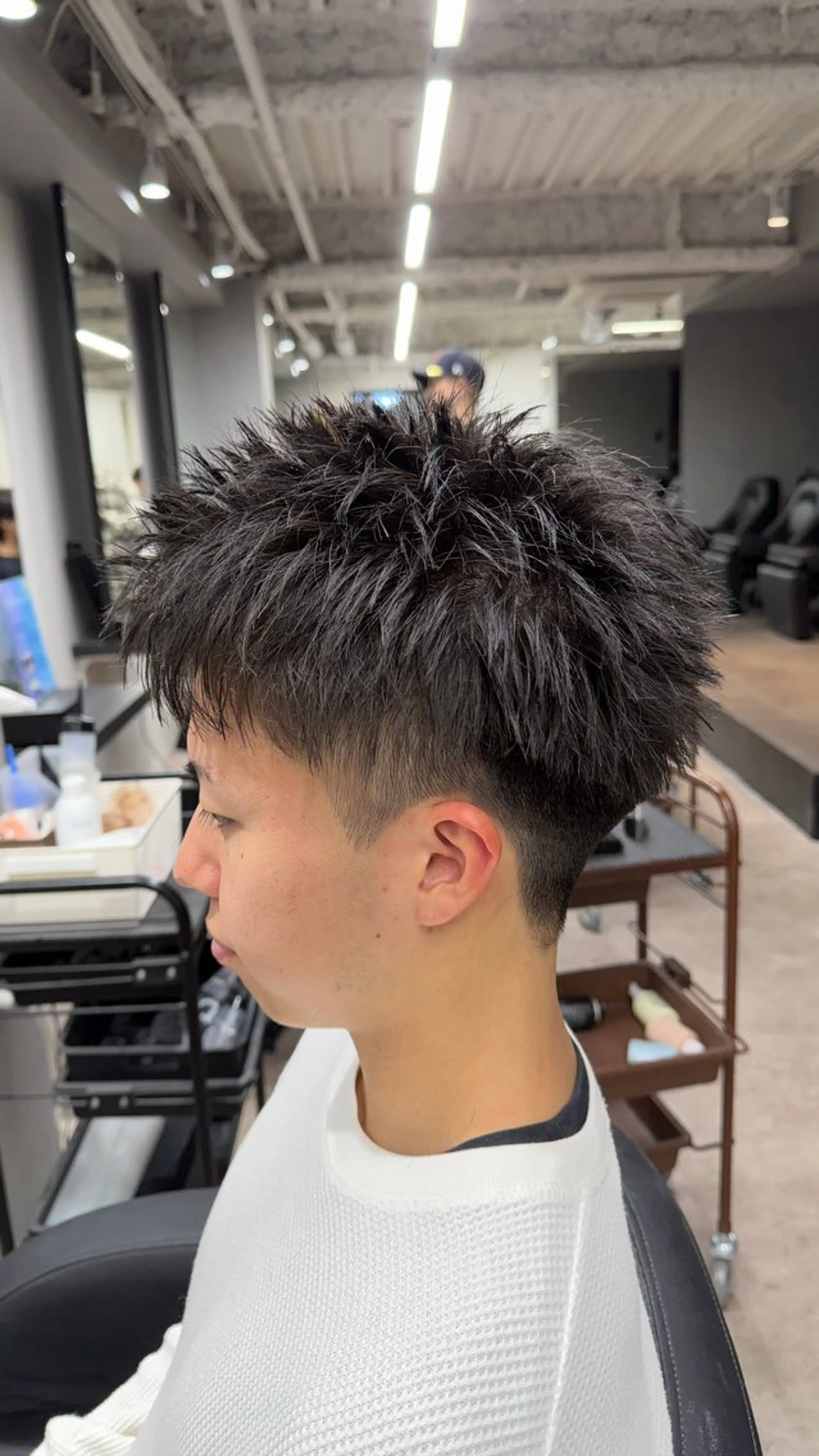ショート カット メンズ特化／短髪 石飛皓平のヘアスタイル