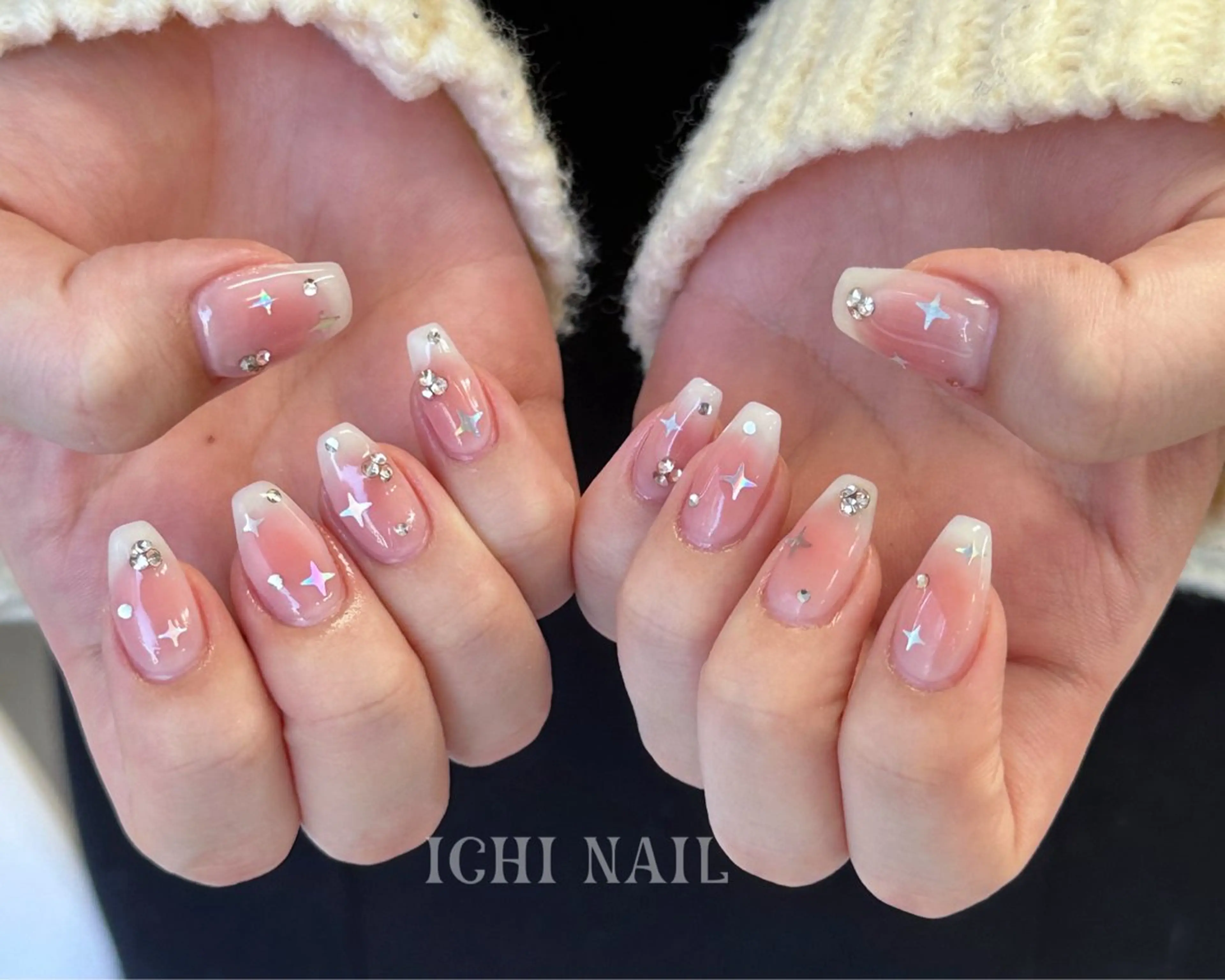 【人気No.2★自爪】🦄10本持ち込みデザイン🌻の写真