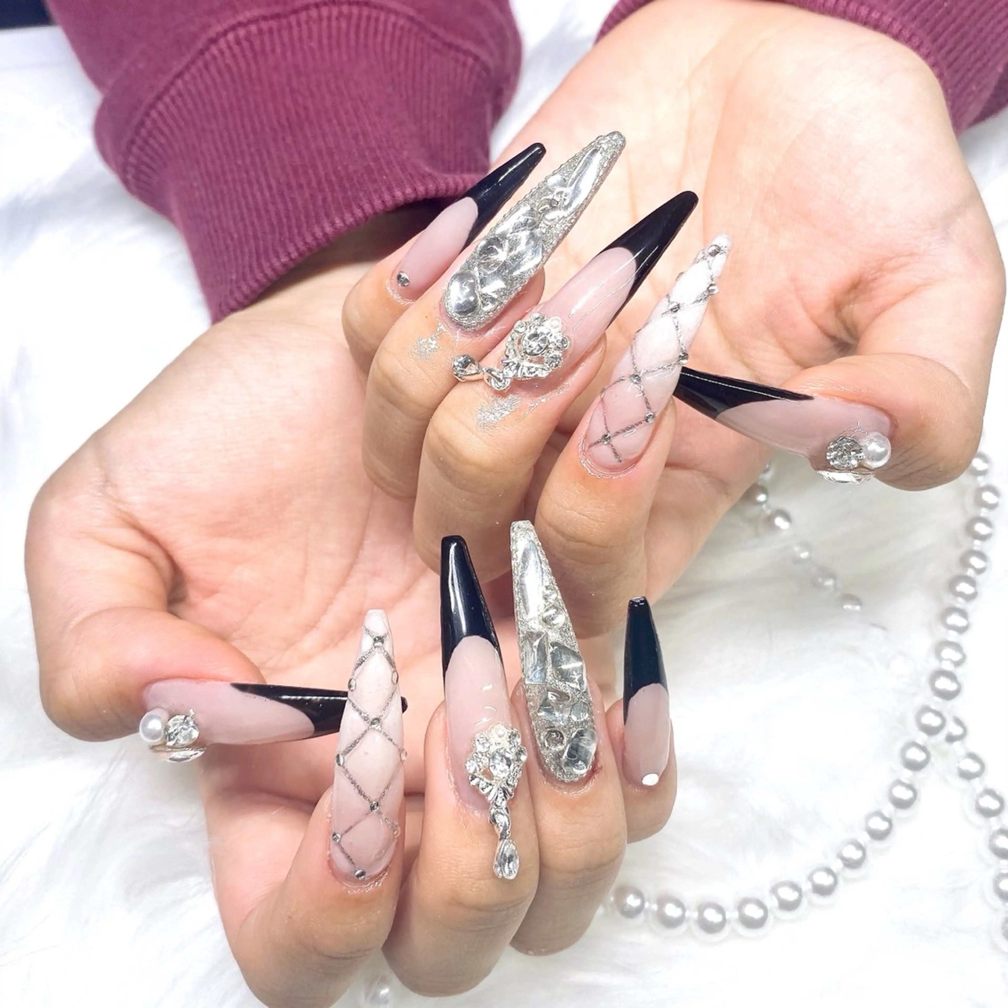 ネイル ハンドネイル ayaka ギャルネイル🎀のネイルデザイン