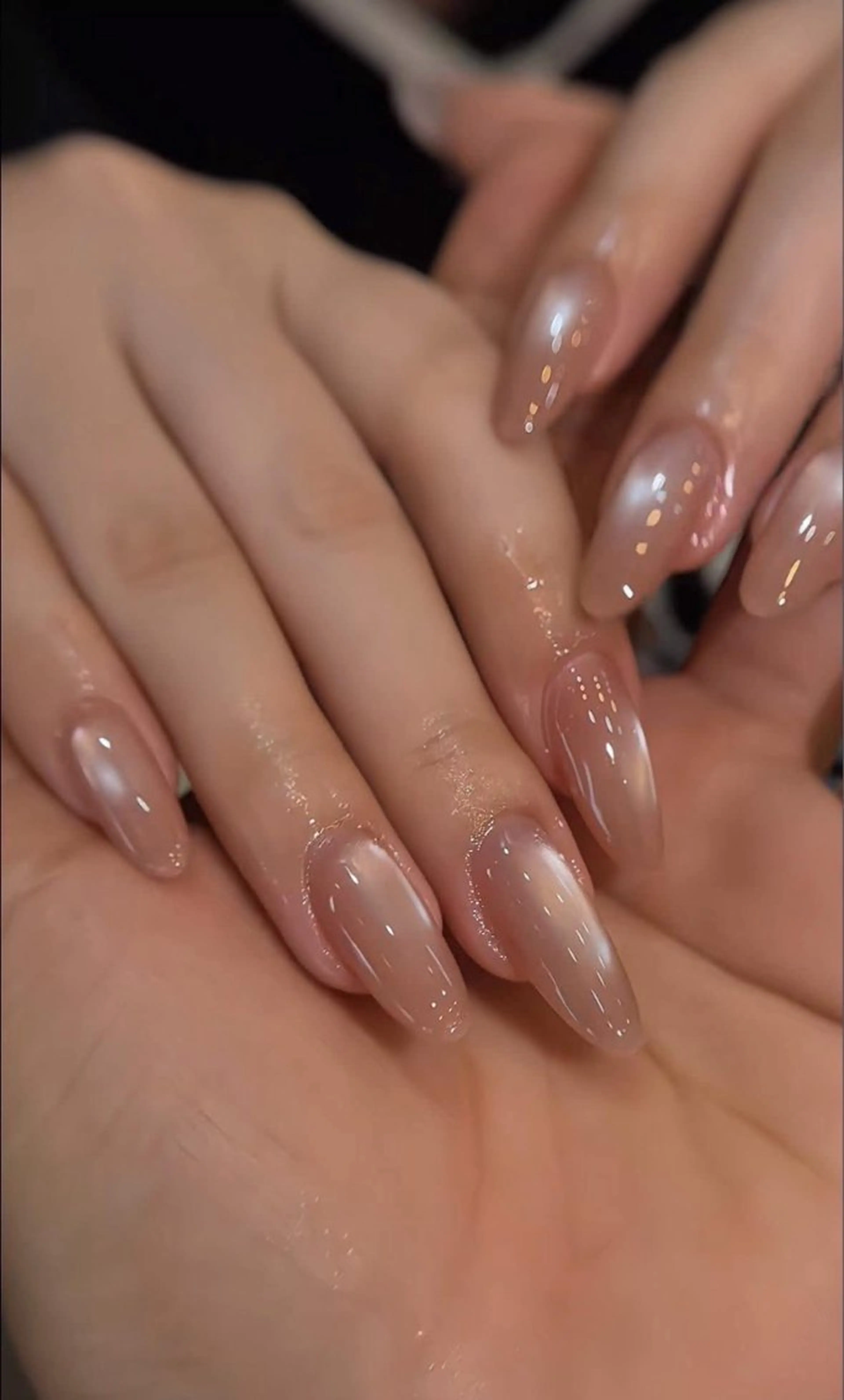 ネイル キラキラネイル マグネットネイル ぷっくりネイル 春ネイル ワンホンネイル ハンドネイル Candy Nailのネイルデザイン