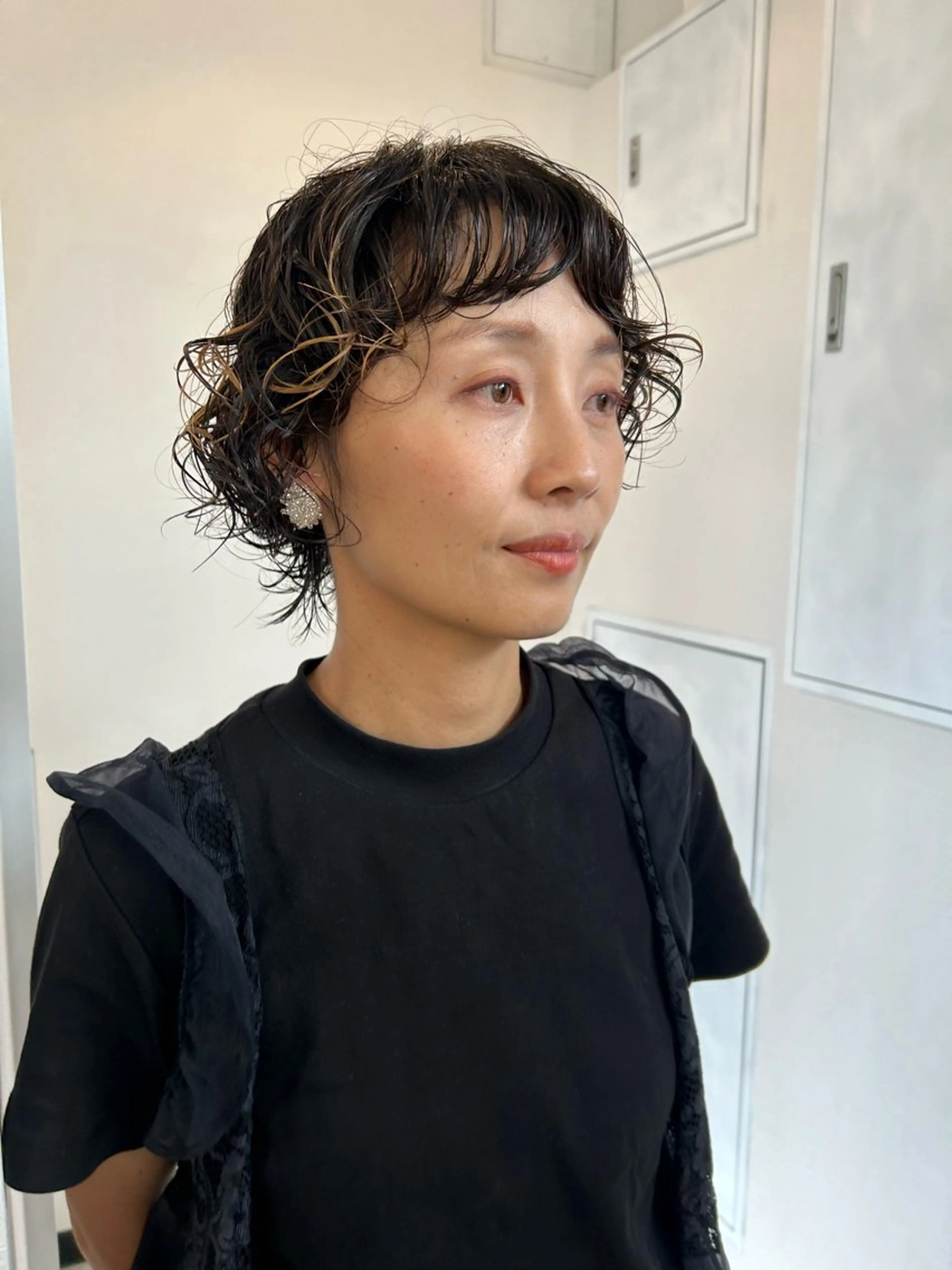 ショート パーマ カット パーマ トリートメント Yui. レイヤー/パーマのヘアスタイル