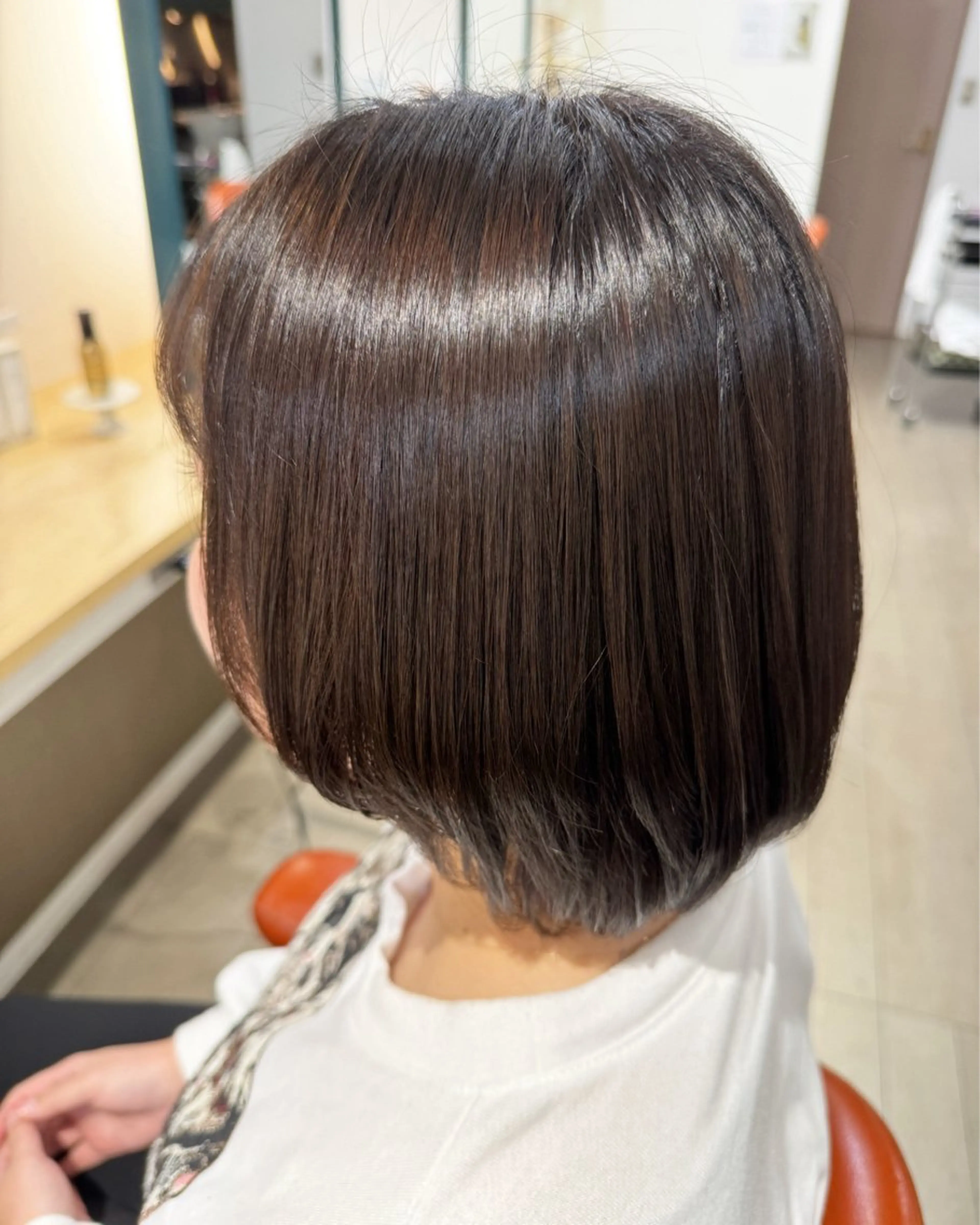 ショート カラー L-Blossom北上尾所属・大塚 しおりのヘアスタイル