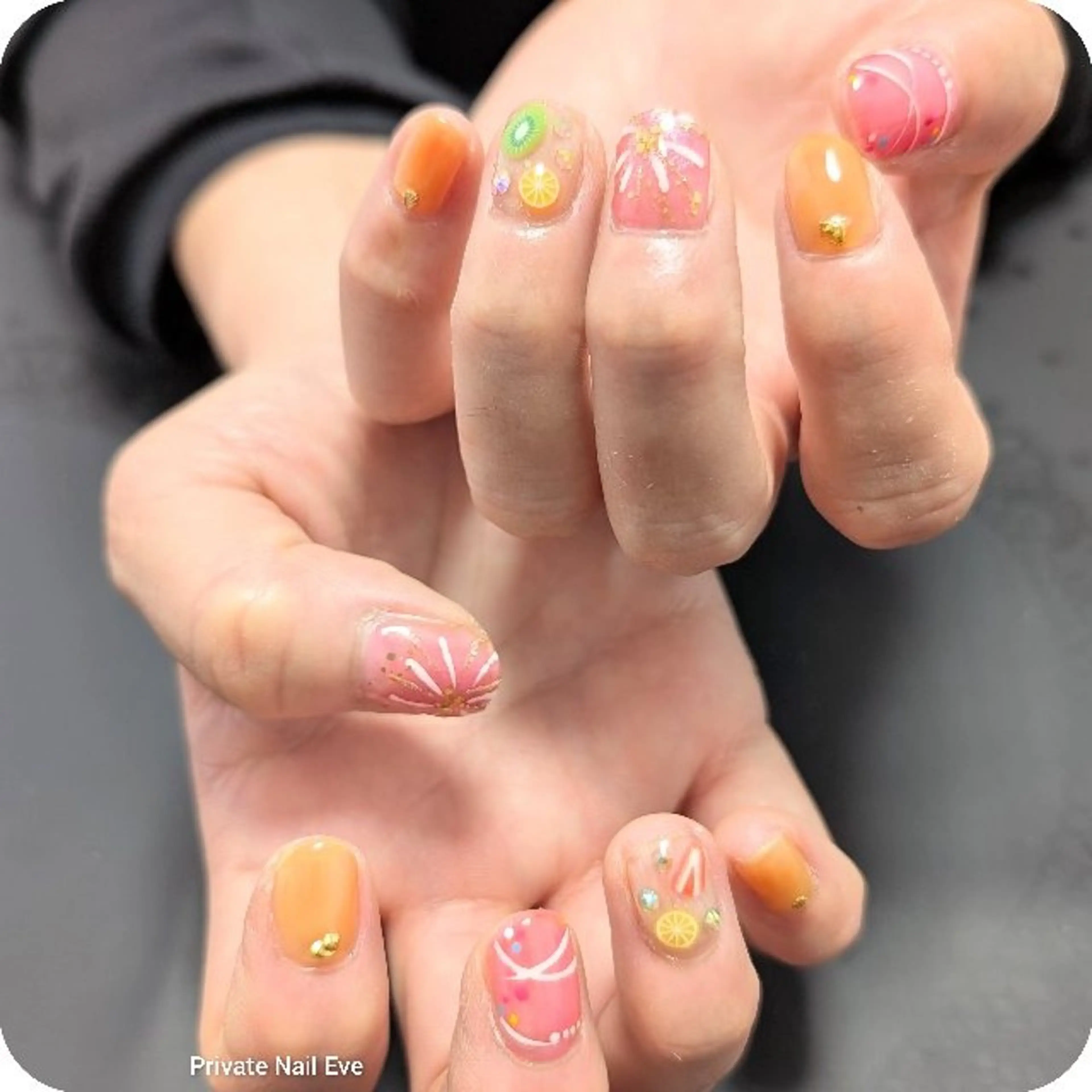 ネイル ヨーヨーネイル ハンドネイル ネイル junkoのネイルデザイン