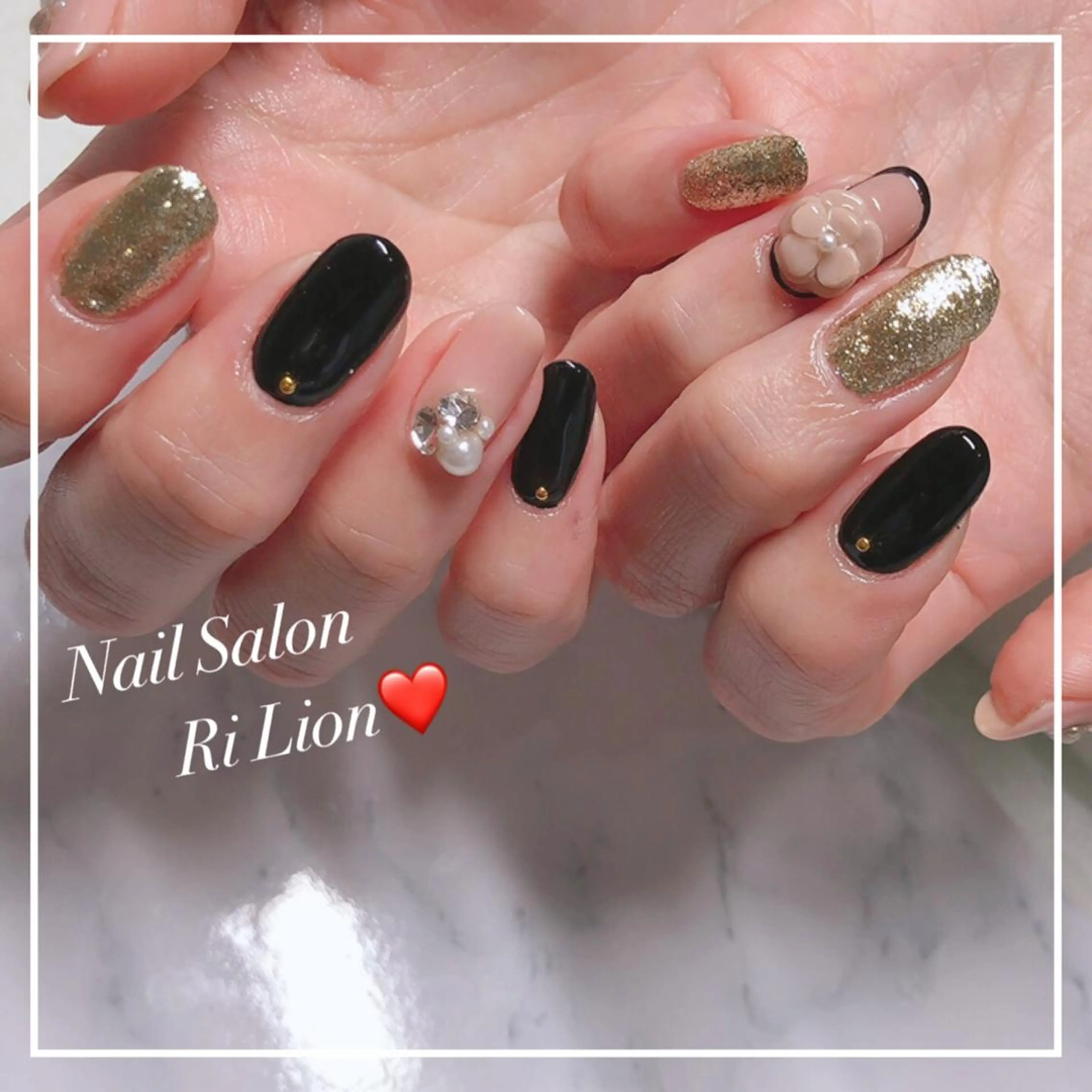 ネイル RiLion💗 Risa🦋💜のネイルデザイン