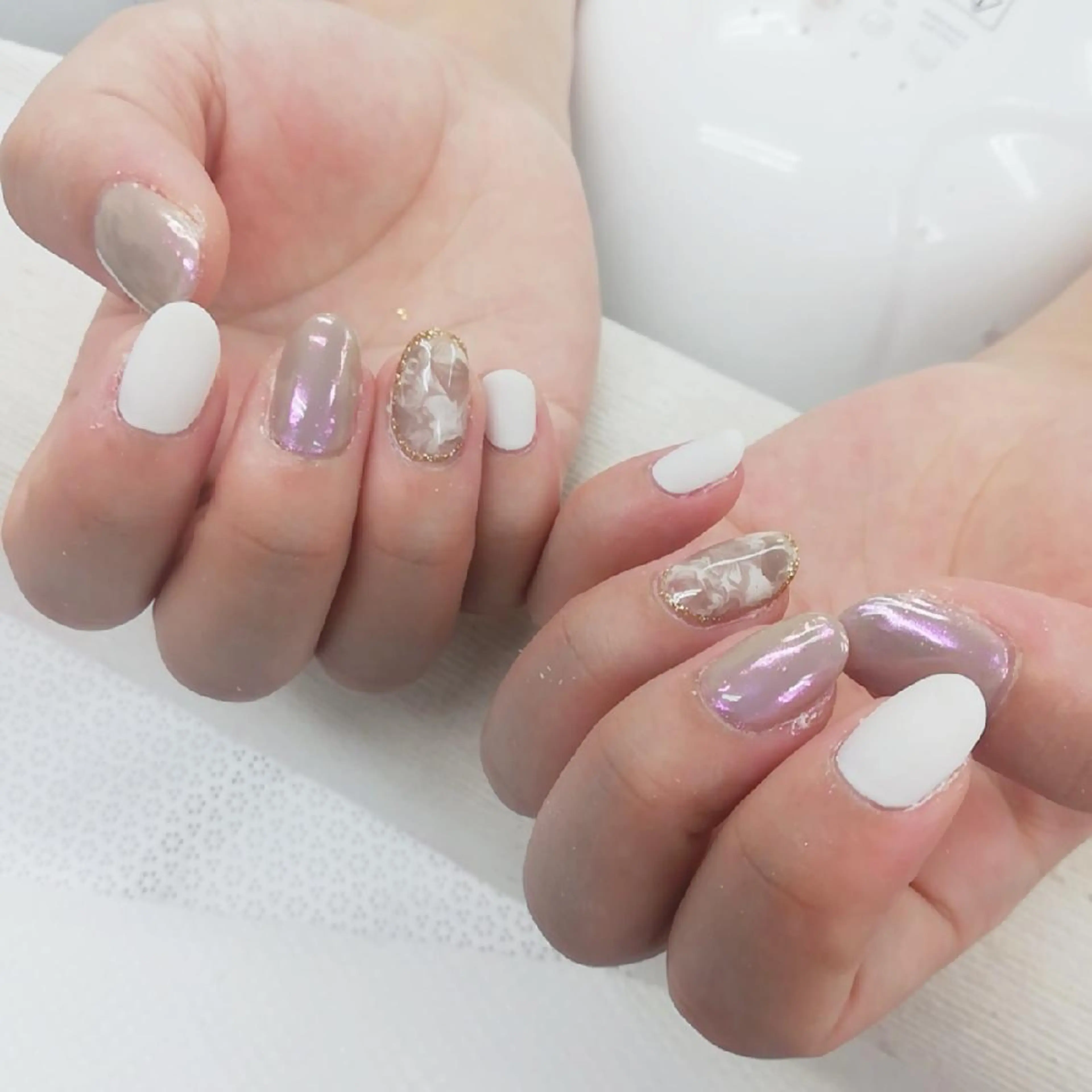 ネイル ハンドネイル 板倉 店長のネイルデザイン