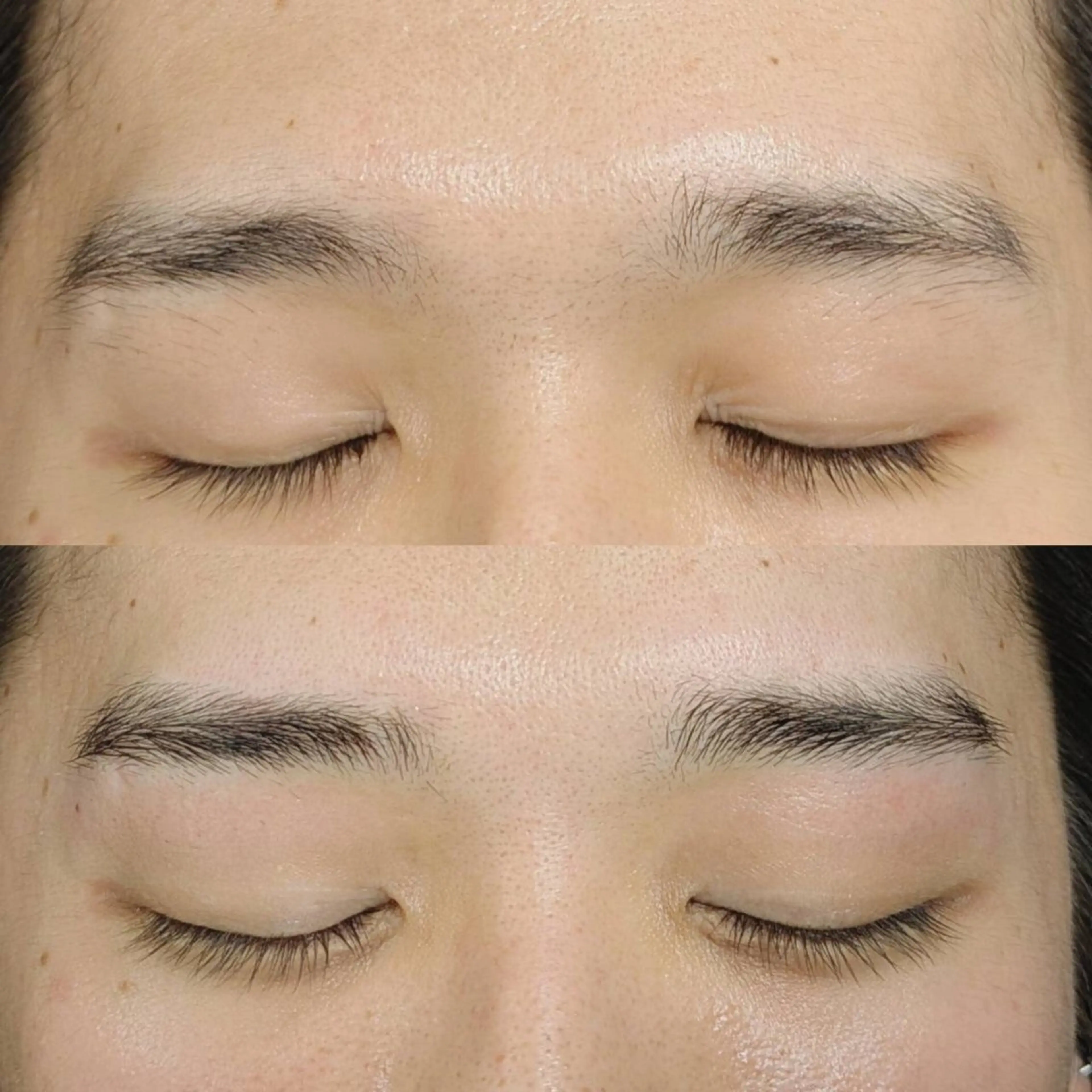 メンズ アイブロウ メンズパーマ linda lashesのマツエク・マツパデザイン