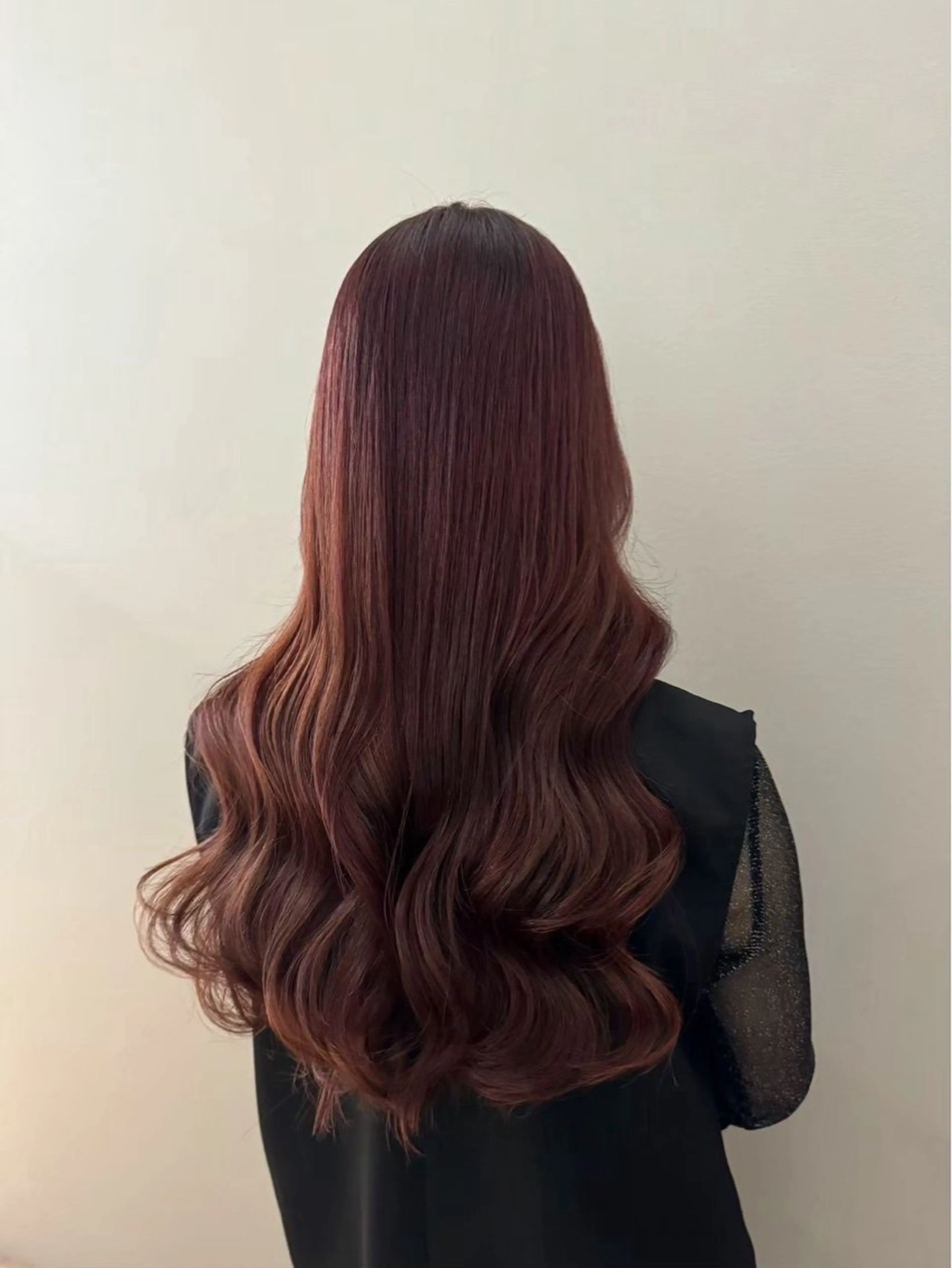 セミロング カラー ヘアカラー トリートメント くるみ /モデル募集中のヘアスタイル