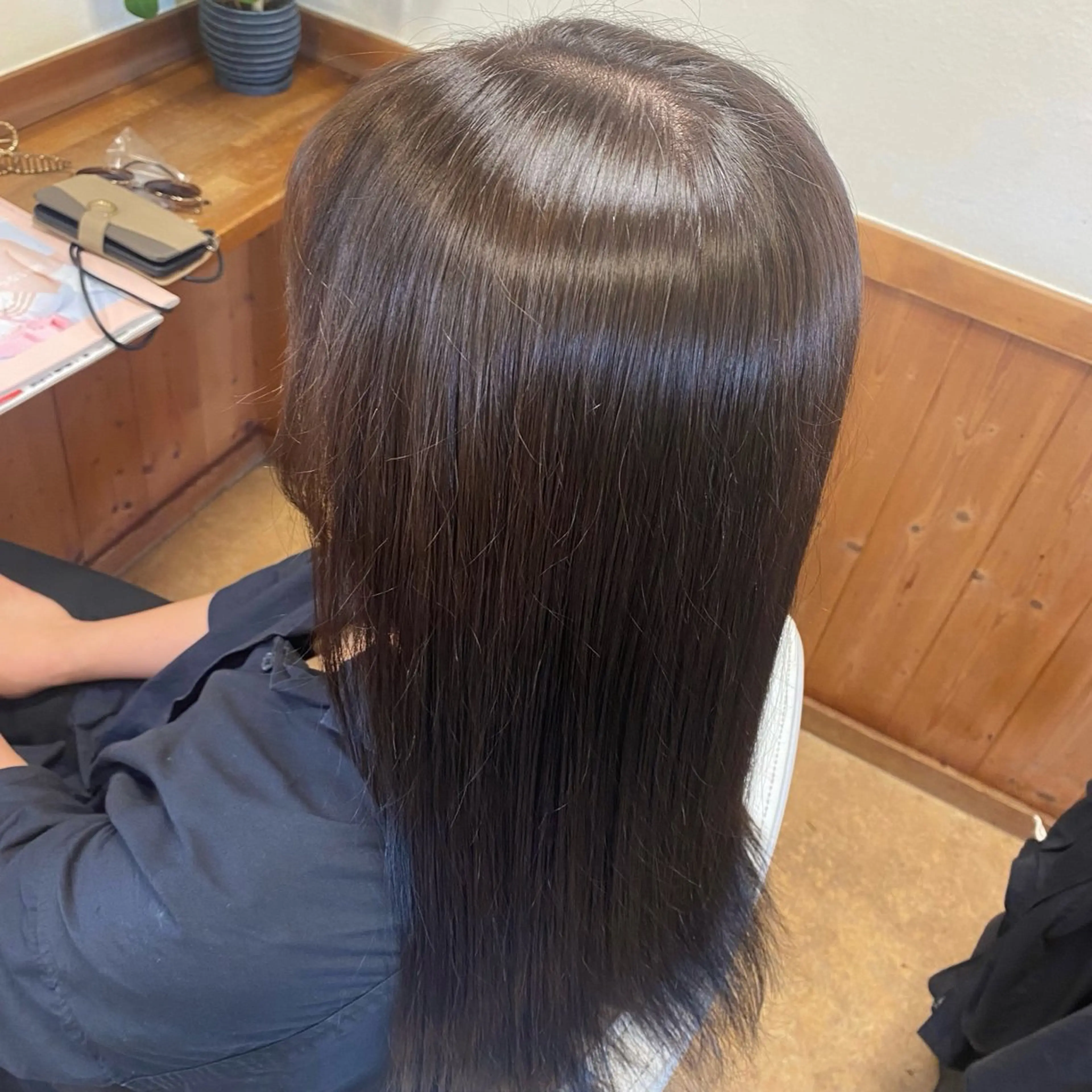 カラー ベージュカラー オリーブベージュ カット ヘアカラー Beam 深澤のヘアスタイル