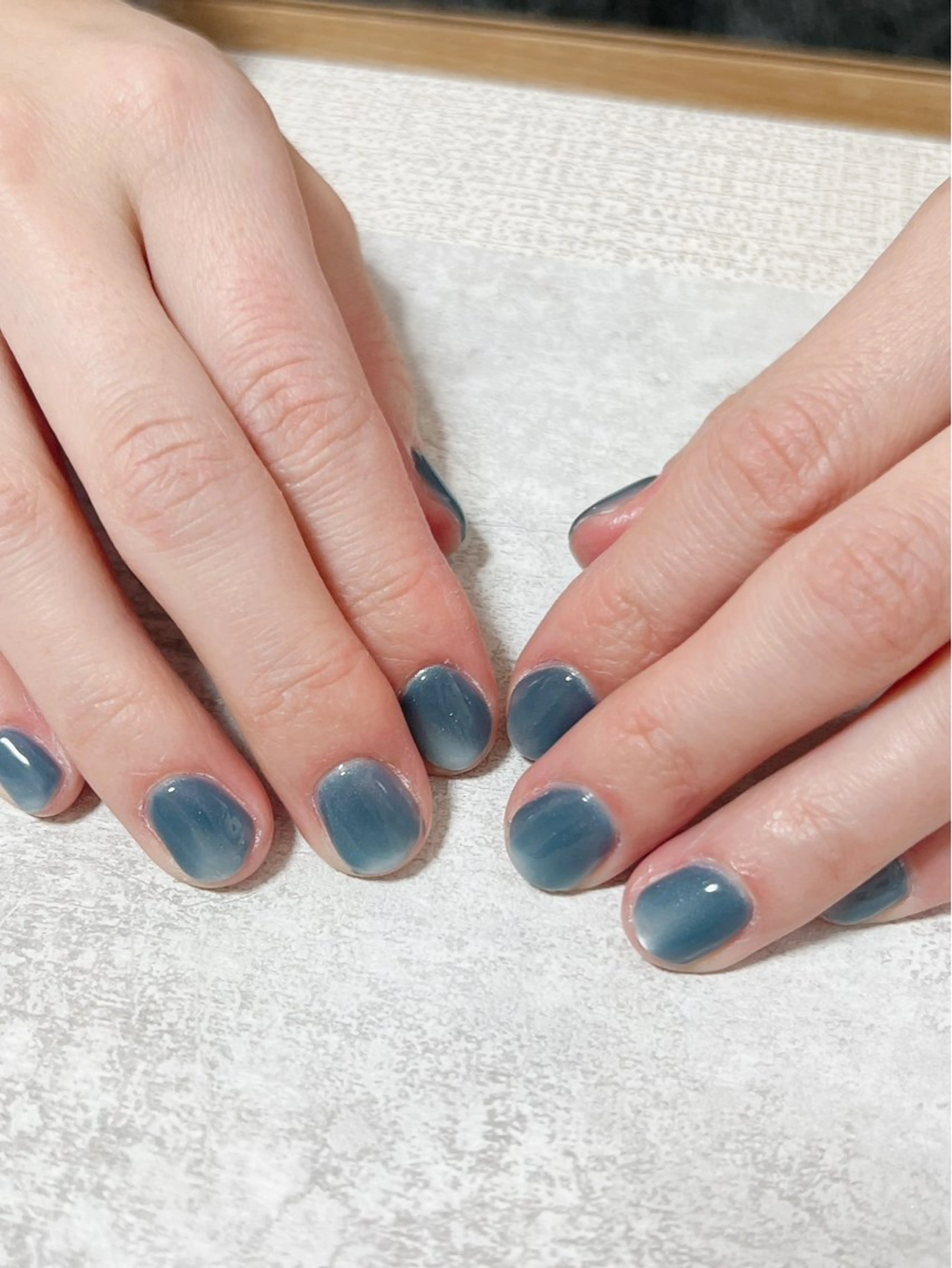 ネイル オーロラネイル フットネイル フレンチネイル ジェルネイル ハート ハンドネイル mogunail &blowのネイルデザイン