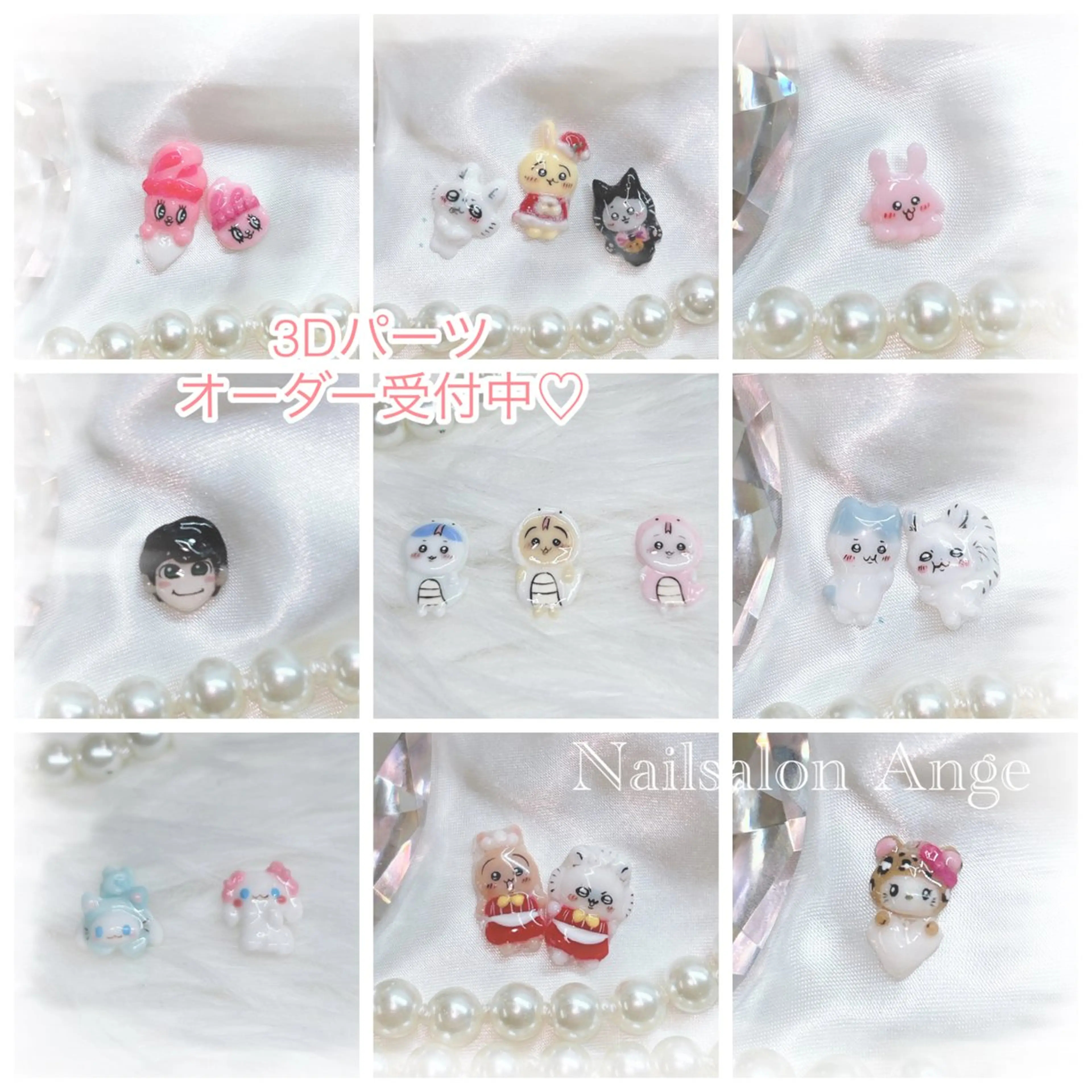 ショート ハンドネイル Nailsalon Angeのネイルデザイン