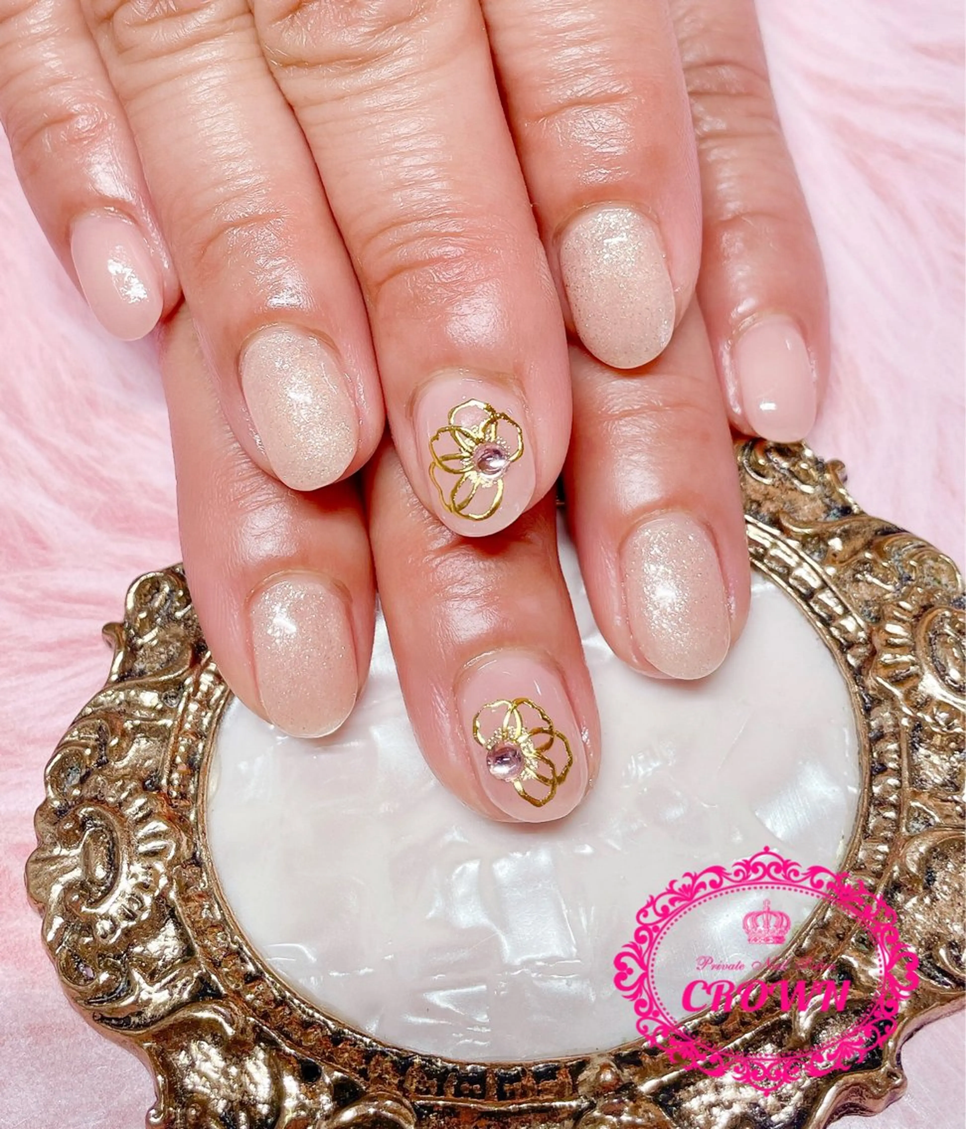 ネイル CROWN プライベートサロンのネイルデザイン