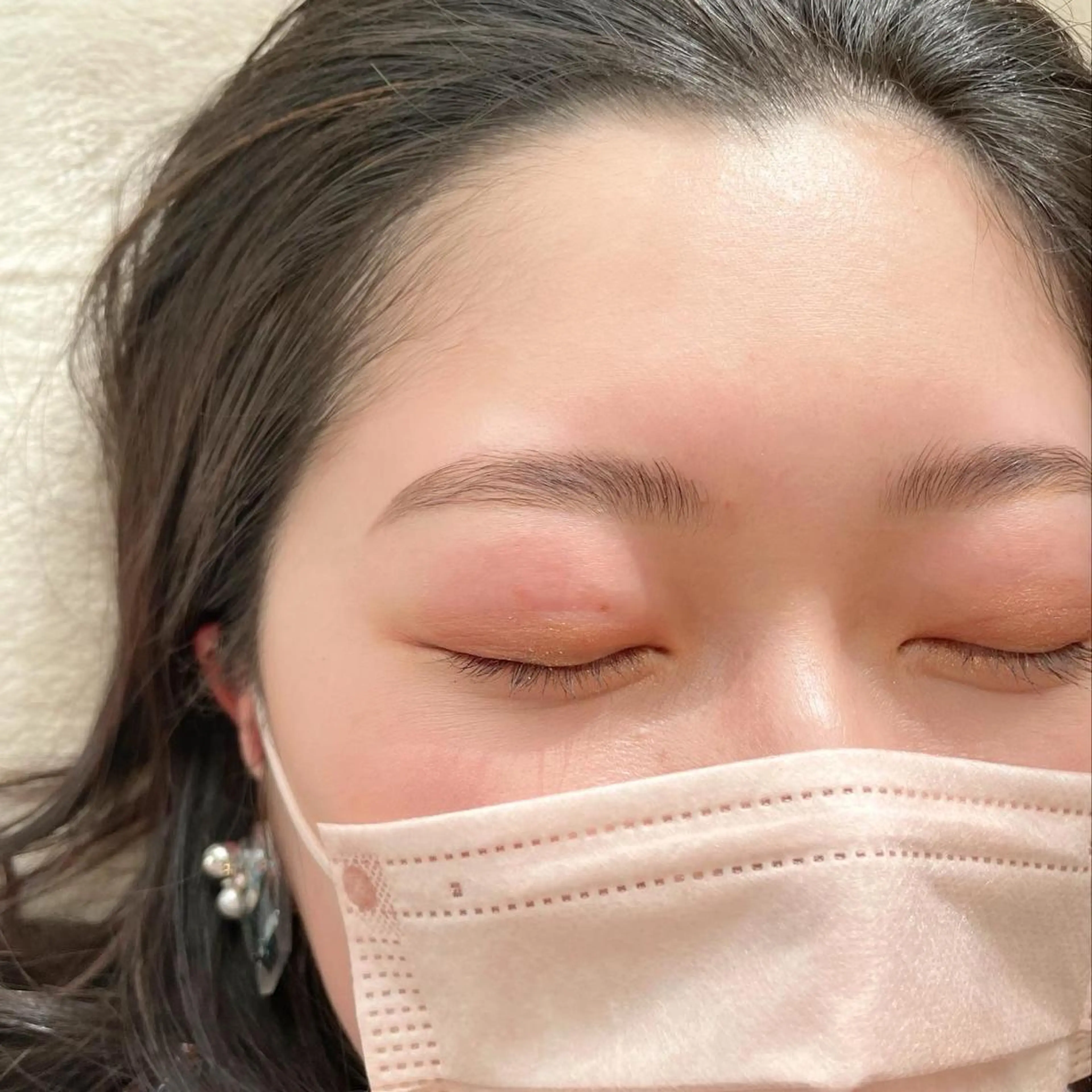 アイブロウ ワックス脱毛 眉カット osaki .のマツエク・マツパデザイン