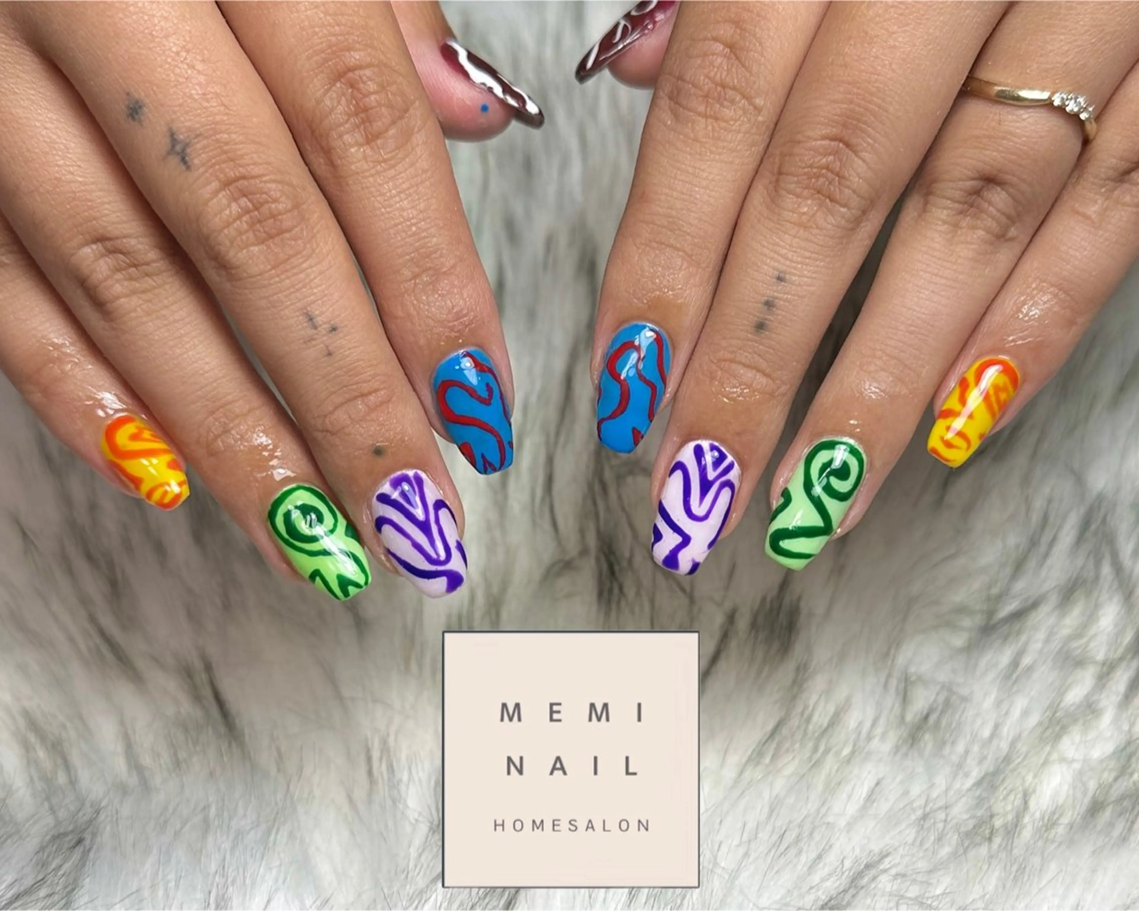 ネイル ハンドネイル MEMI NAILのネイルデザイン