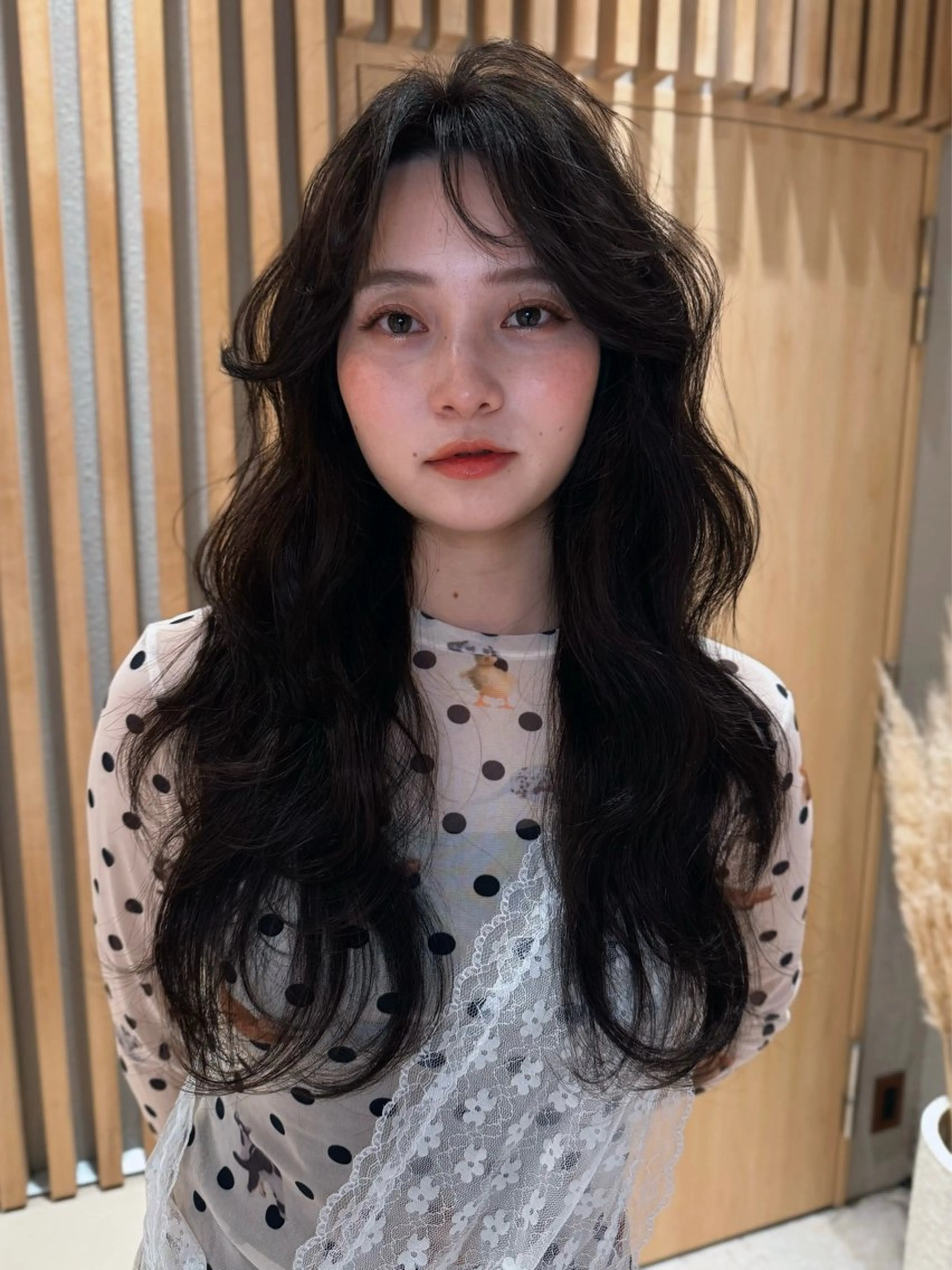 ロング カット ヘアカラー トリートメント 🩵縮毛矯正・ボブ 岩原朋也🩵のヘアスタイル