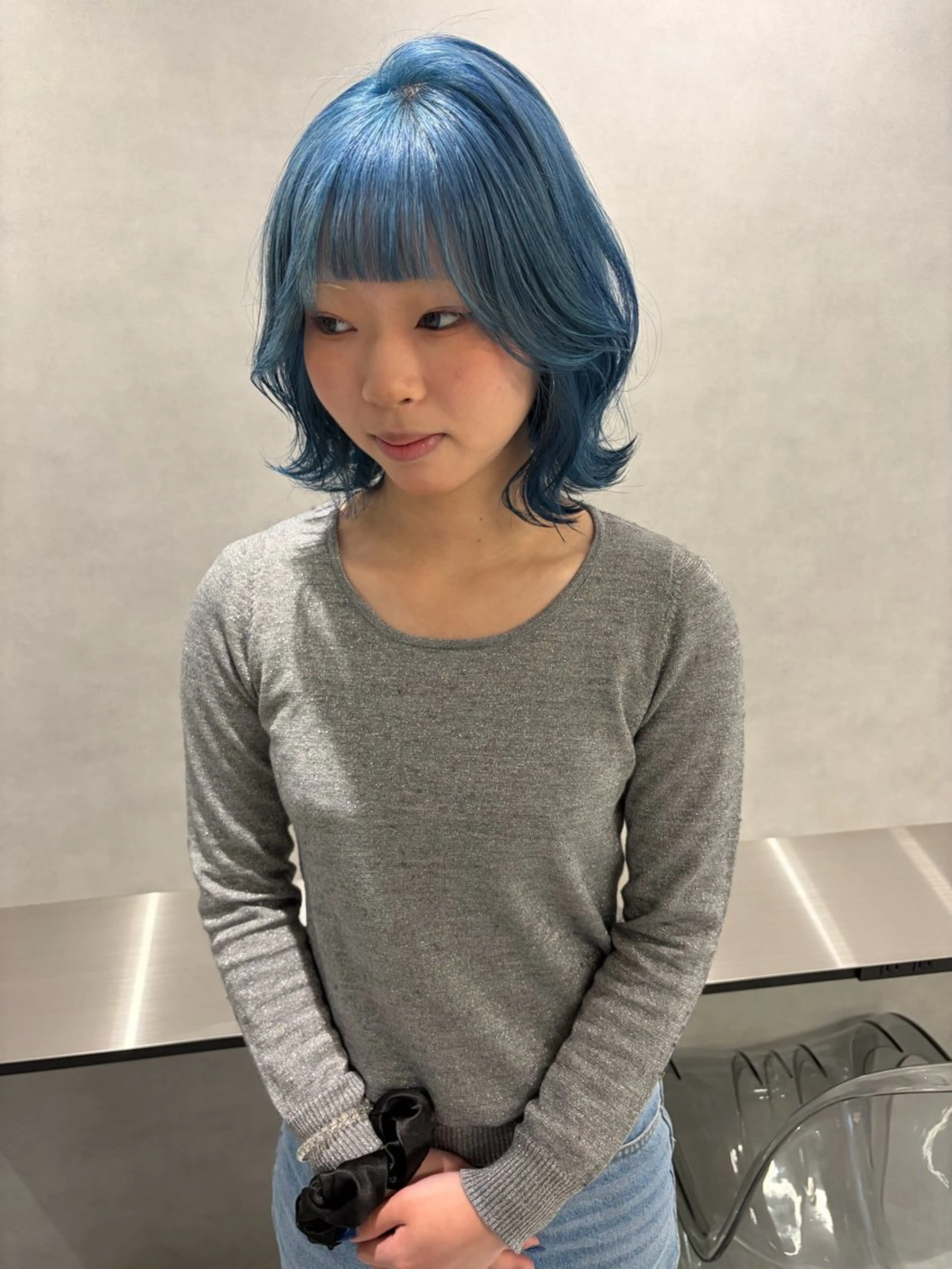 ショート カラー ヘアカラー Maria 梅田/デザインカラーのヘアスタイル