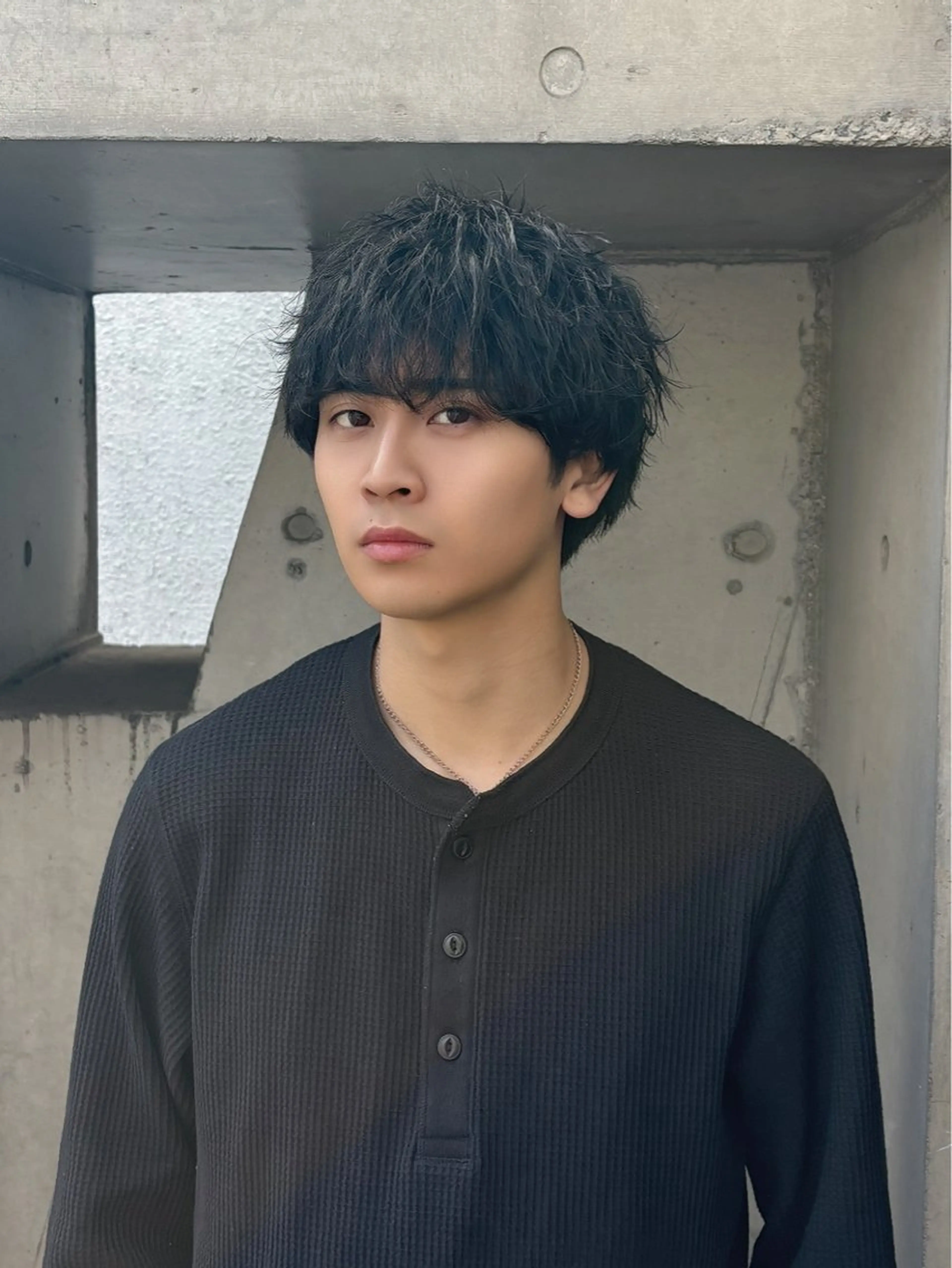 メンズ マッシュ メンズ カット/カラー 惇のヘアスタイル