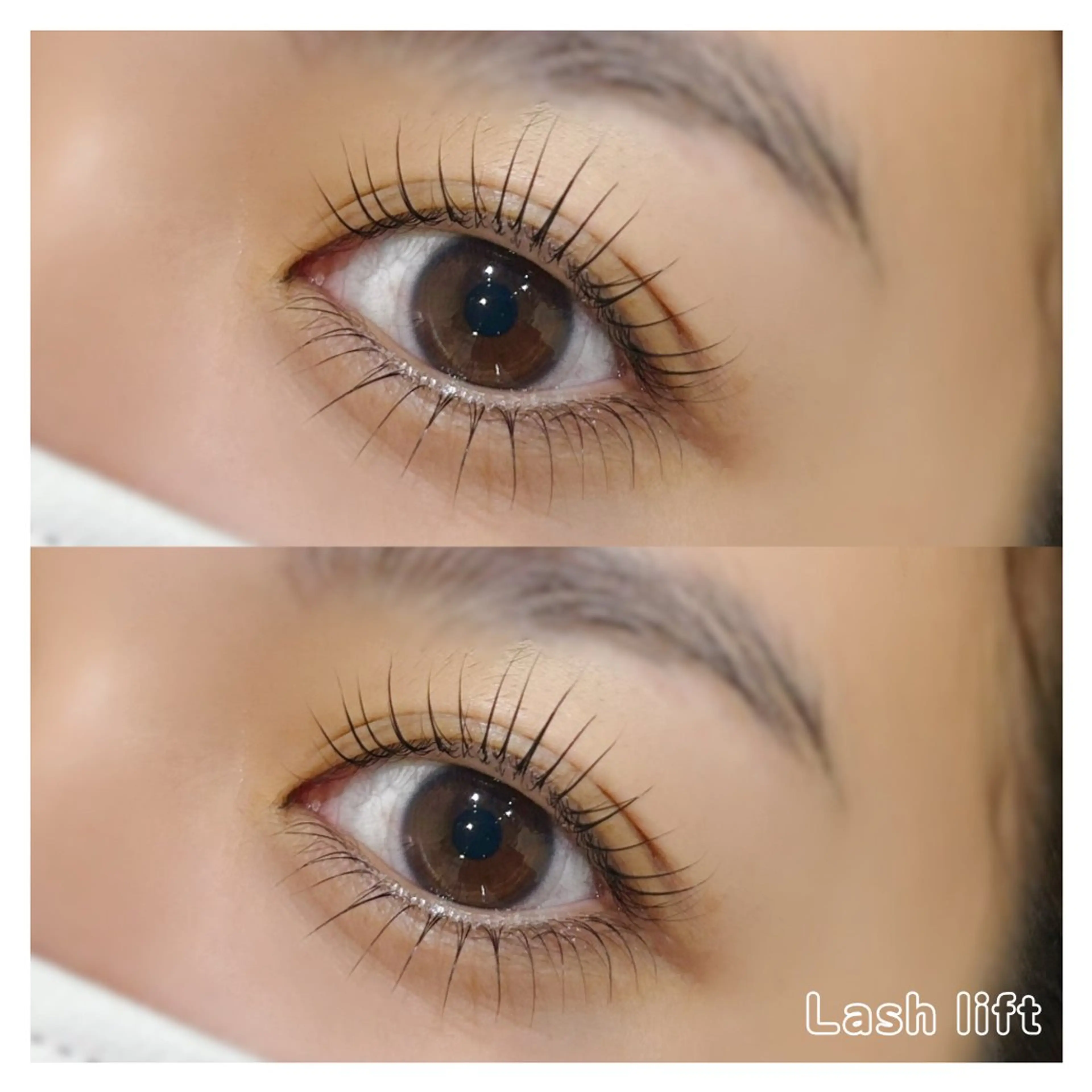 上下まつげパーマの写真