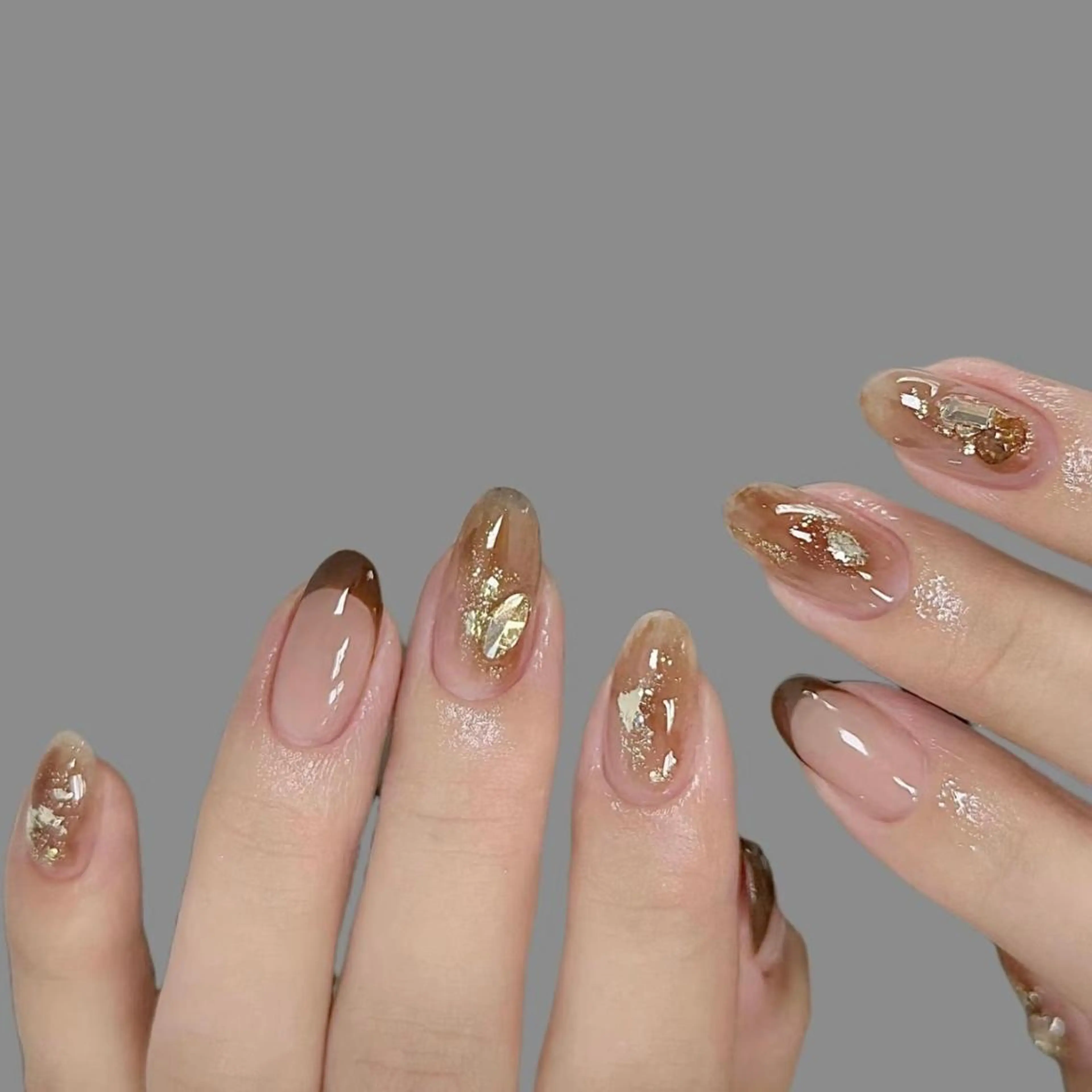 ネイル ハンドネイル ハンドケア Hana Bloom Nail 練習モデルのネイルデザイン