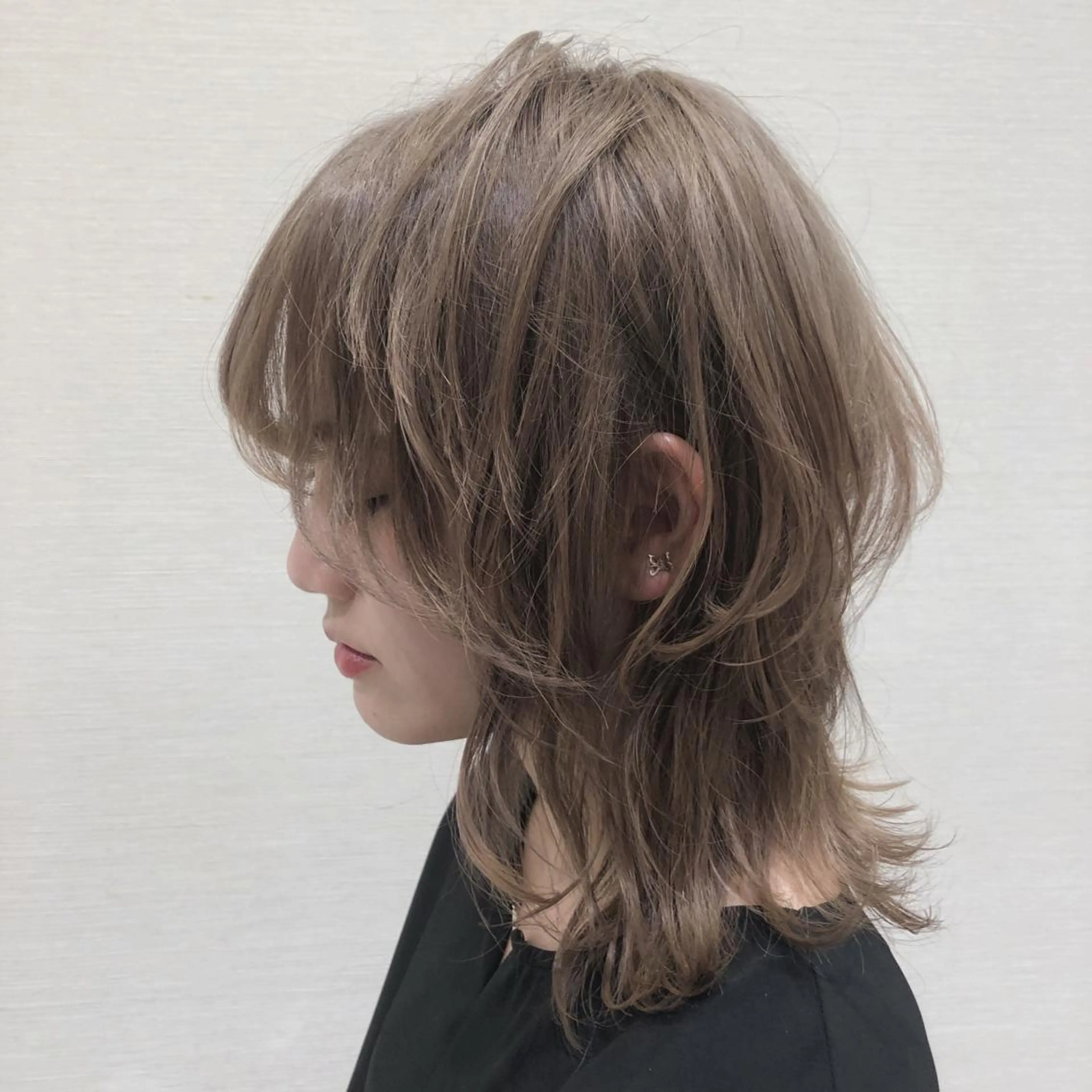 ミディアム カラー 完全美髪特化 髪質改善/島　悠輔のヘアスタイル