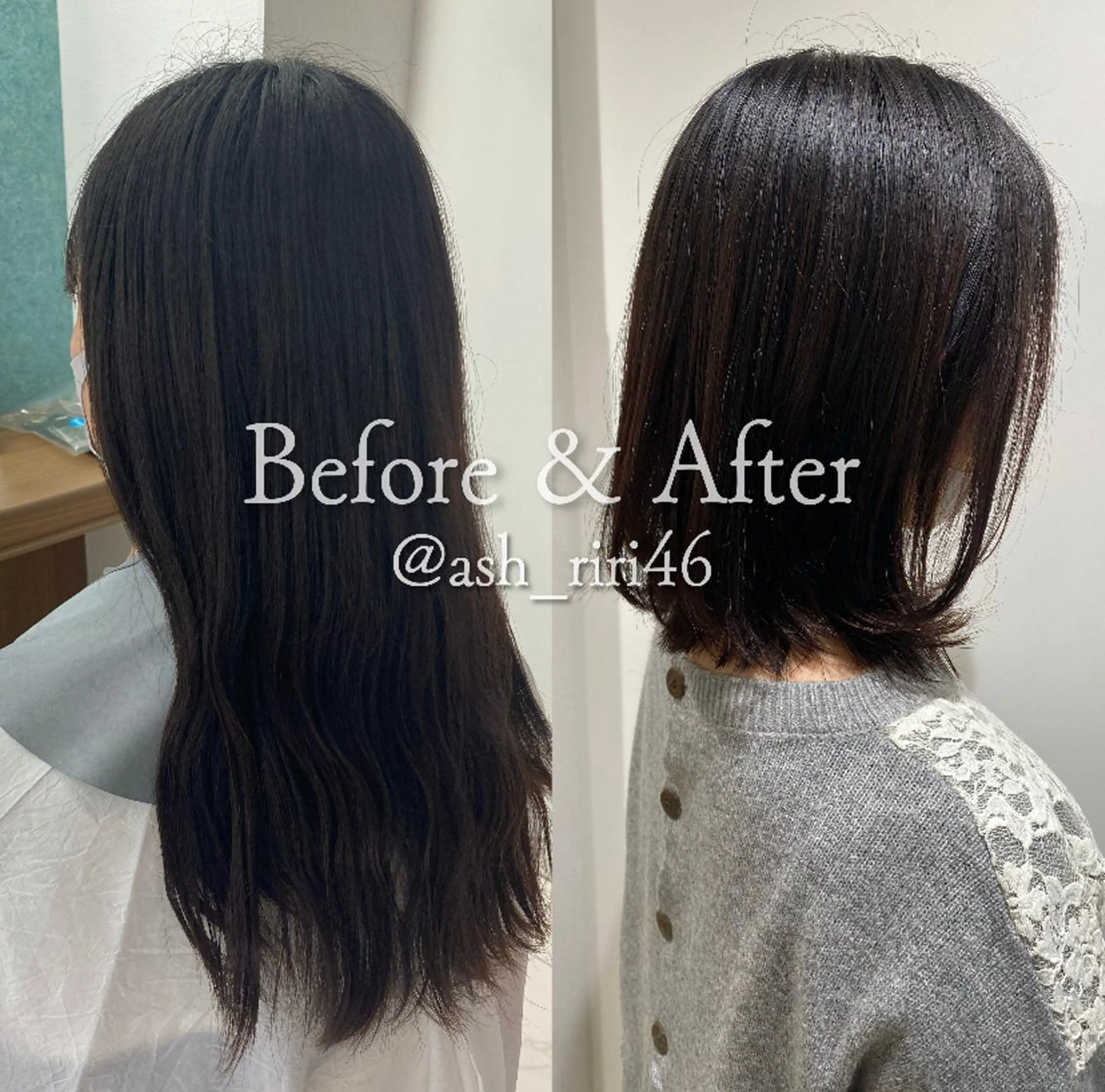 ミディアム ボブ カット ヘアカラー 西山梨々【5/1〜 復帰致します🌼】のヘアスタイル