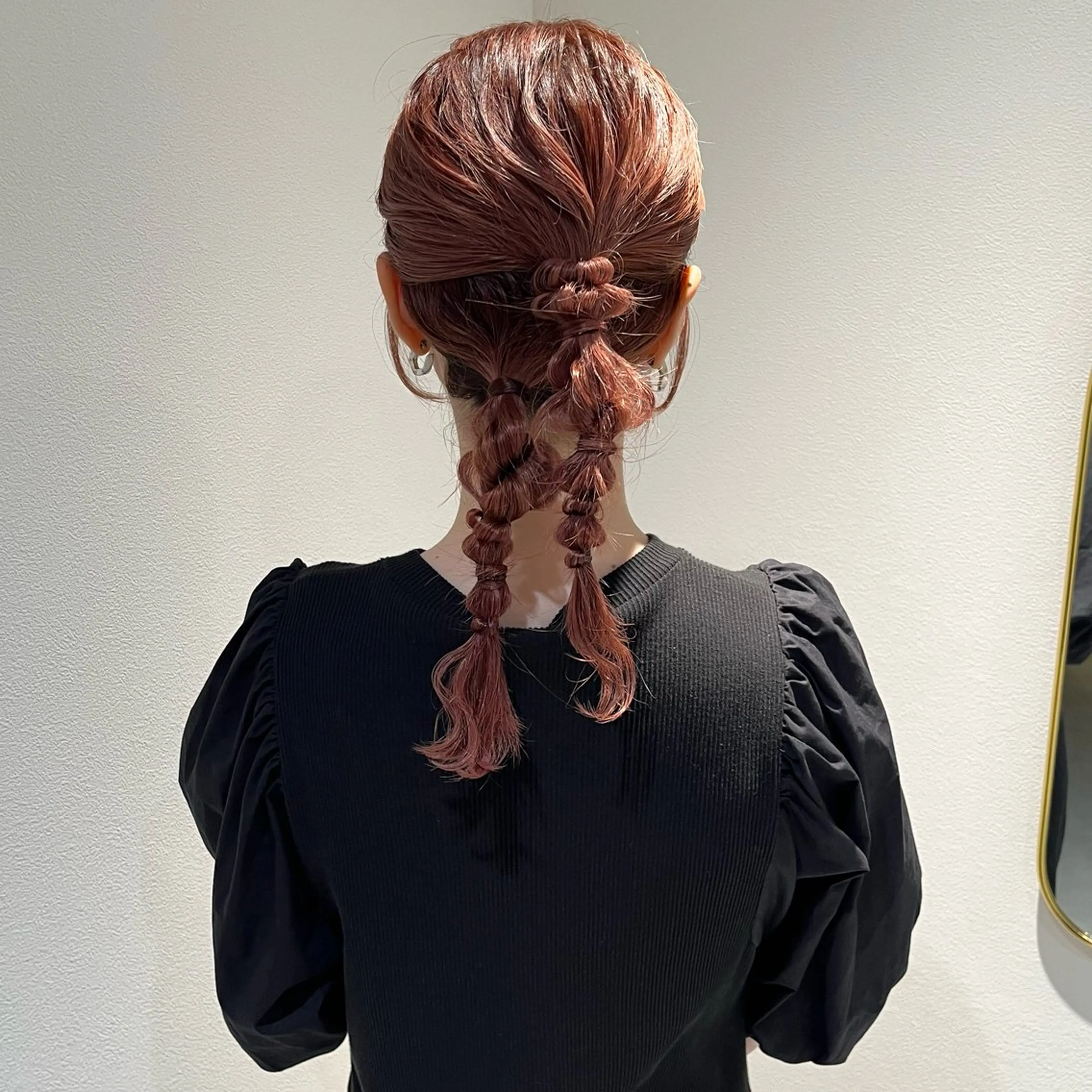 セミロング ヘアアレンジ 🫧tomoka 透明感カラー🫧のヘアスタイル