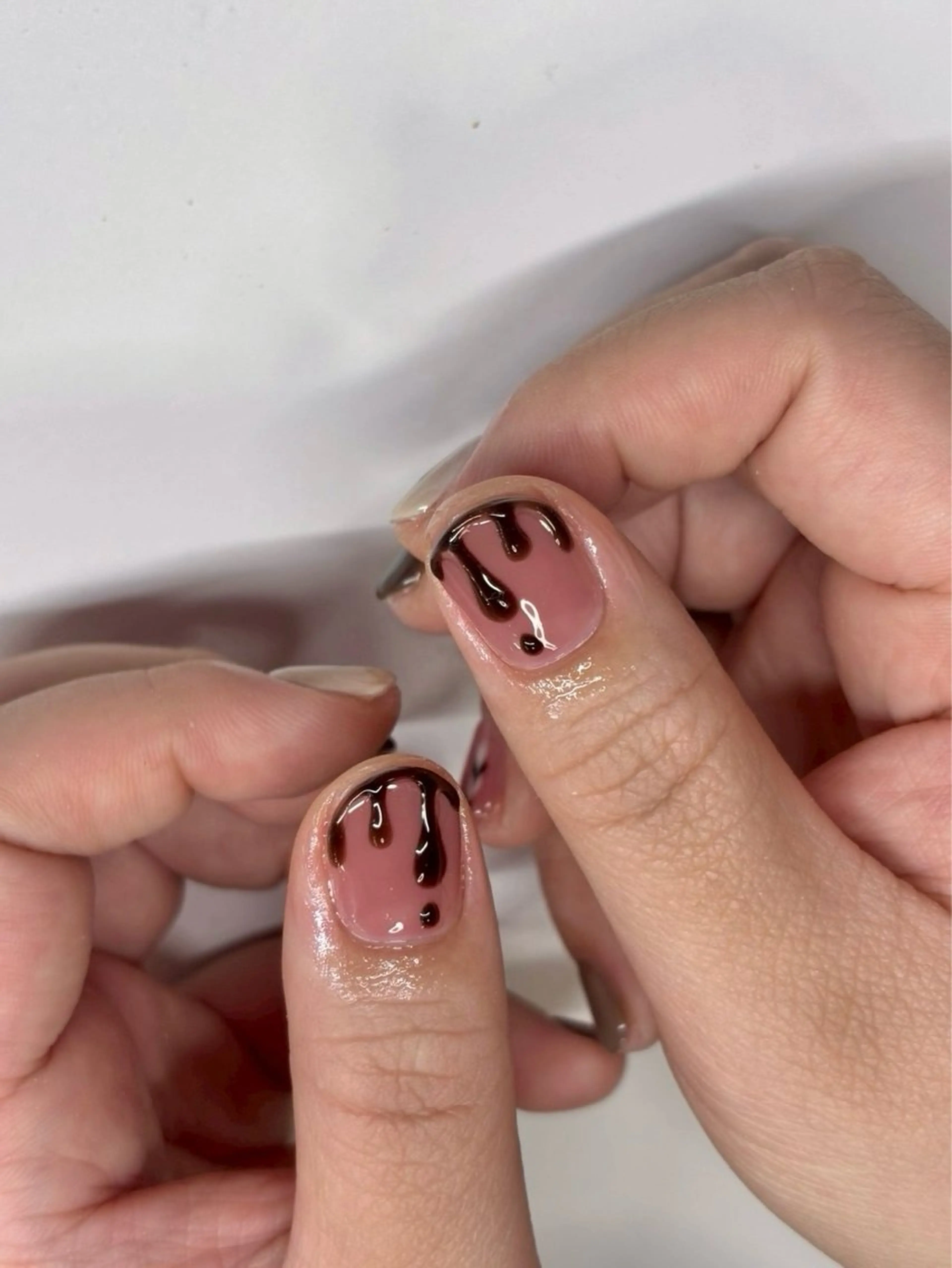 ネイル バレンタイン iconail 下北沢 NONのネイルデザイン