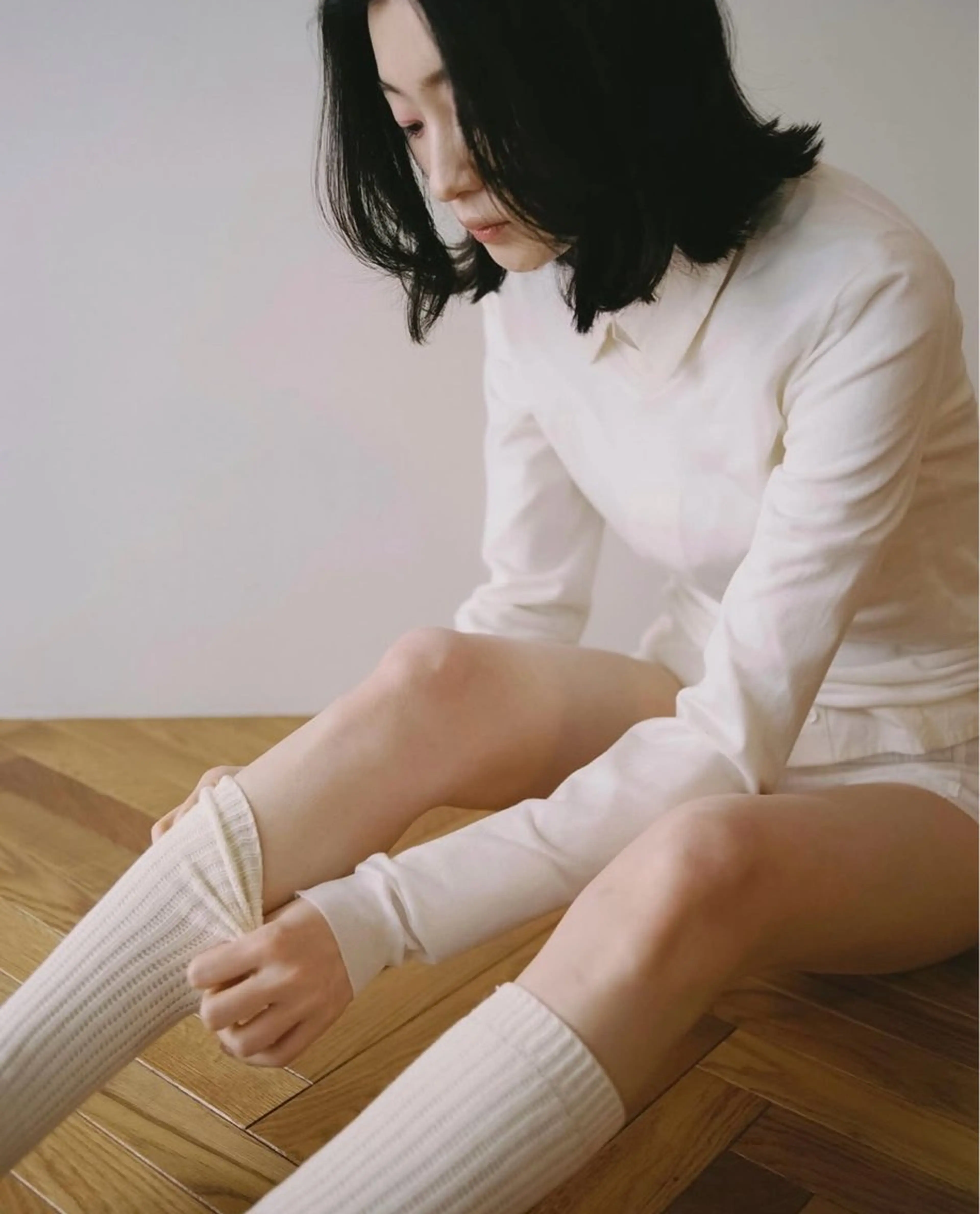ミディアム nero中村 想のヘアスタイル