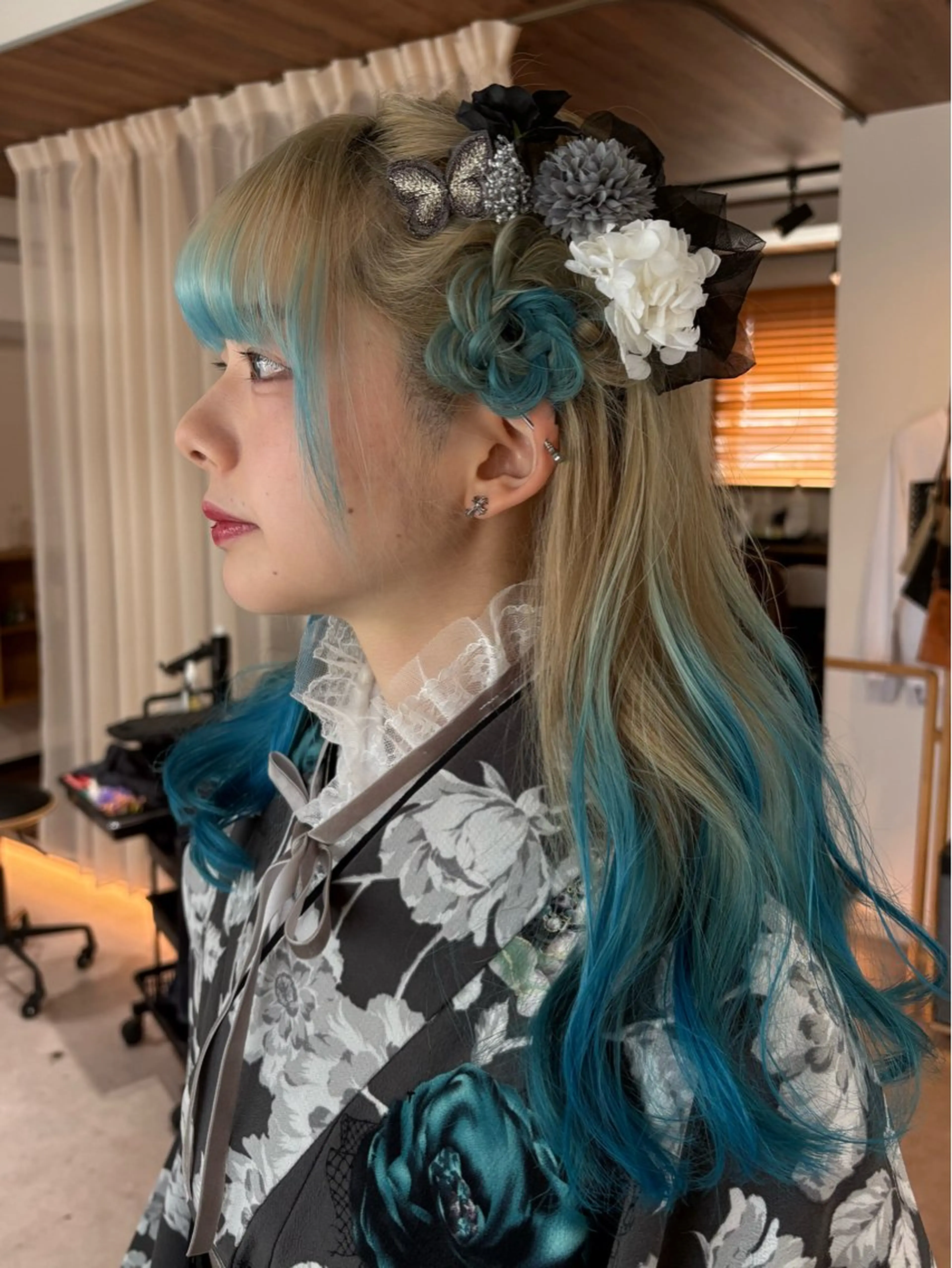 ヘアアレンジ ヘアセット aina / n.w.hのヘアスタイル