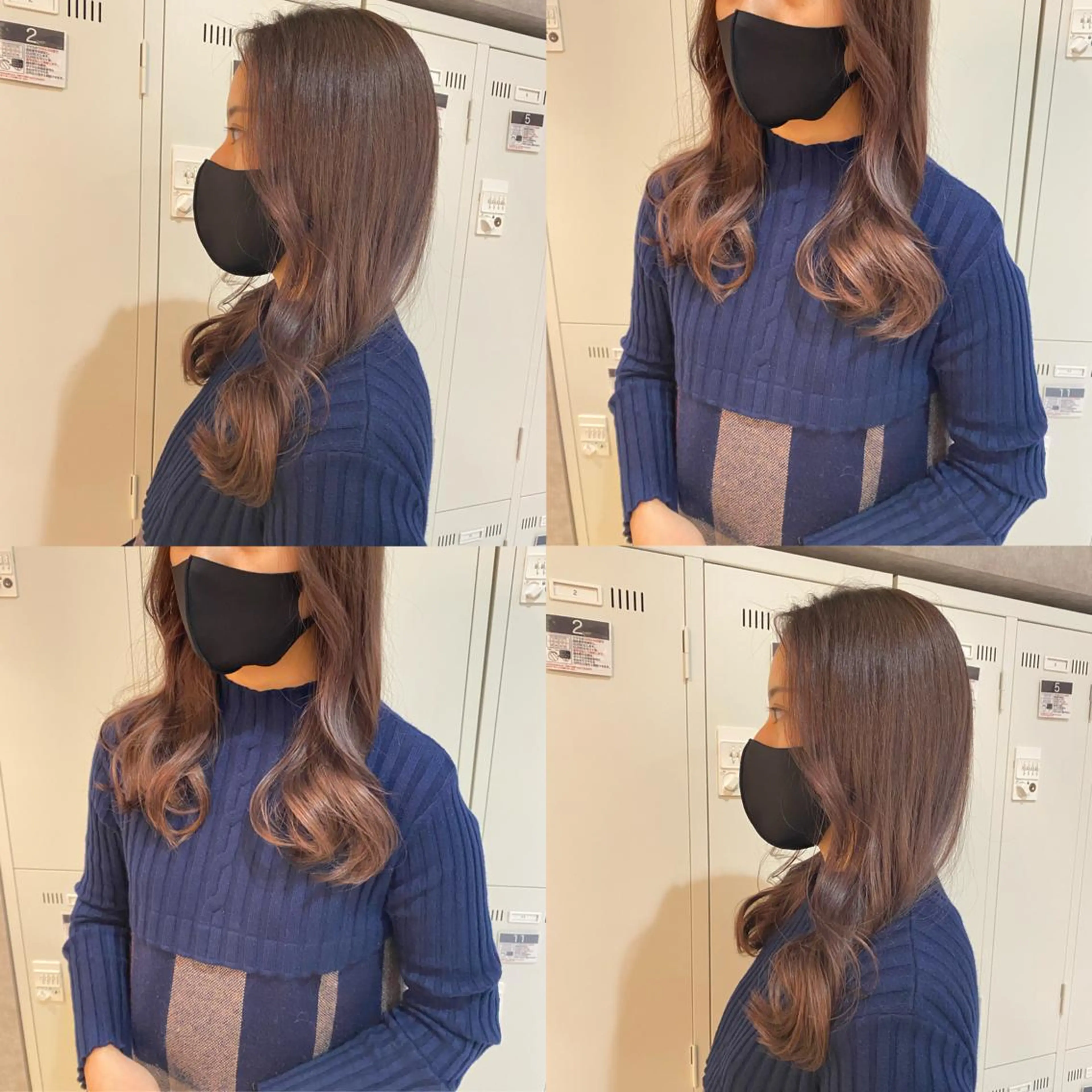 カラー ブリーチ 透明感カラー Erina レイヤー/似合わせ♡のヘアスタイル