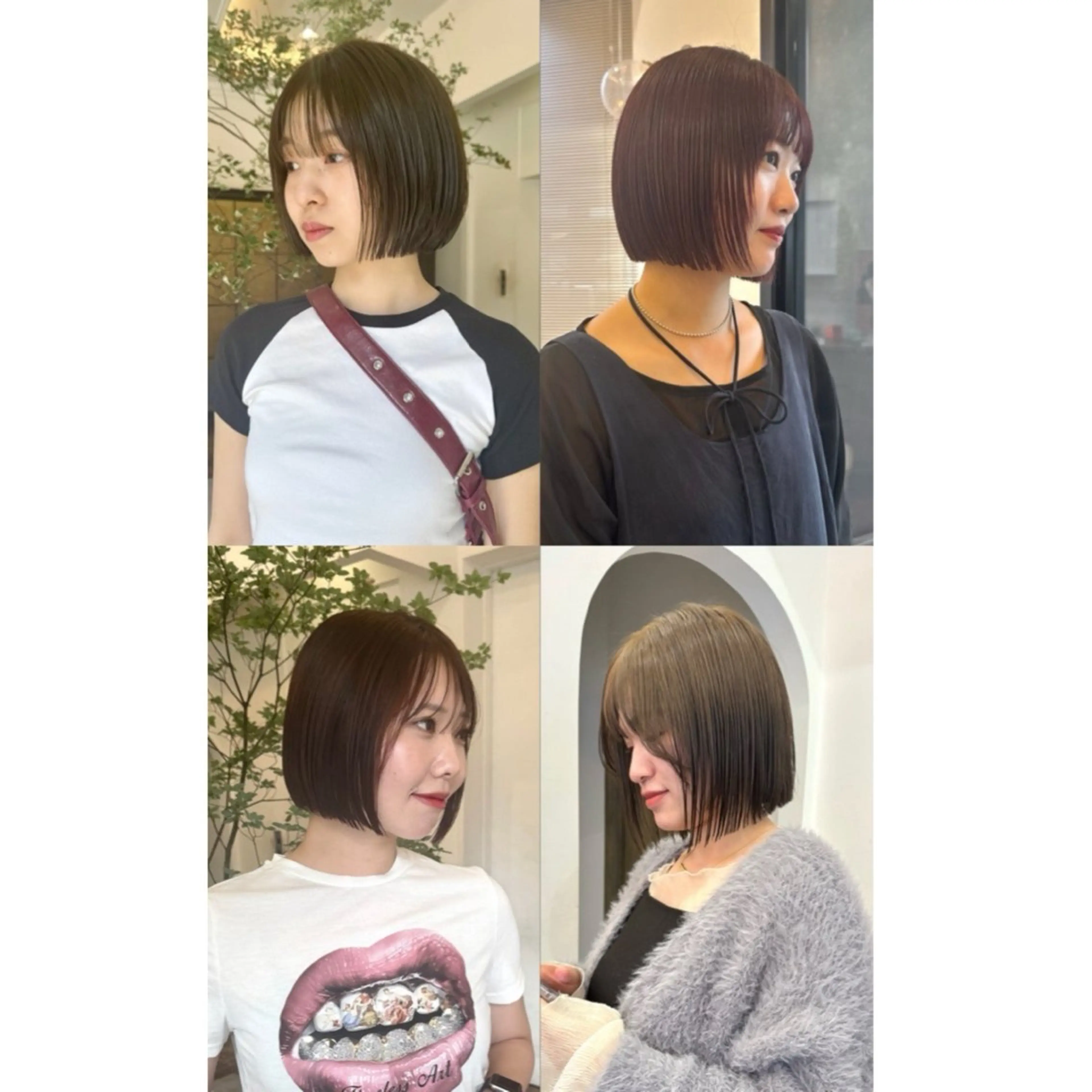 ショート ボブ オオタ ユキのヘアスタイル