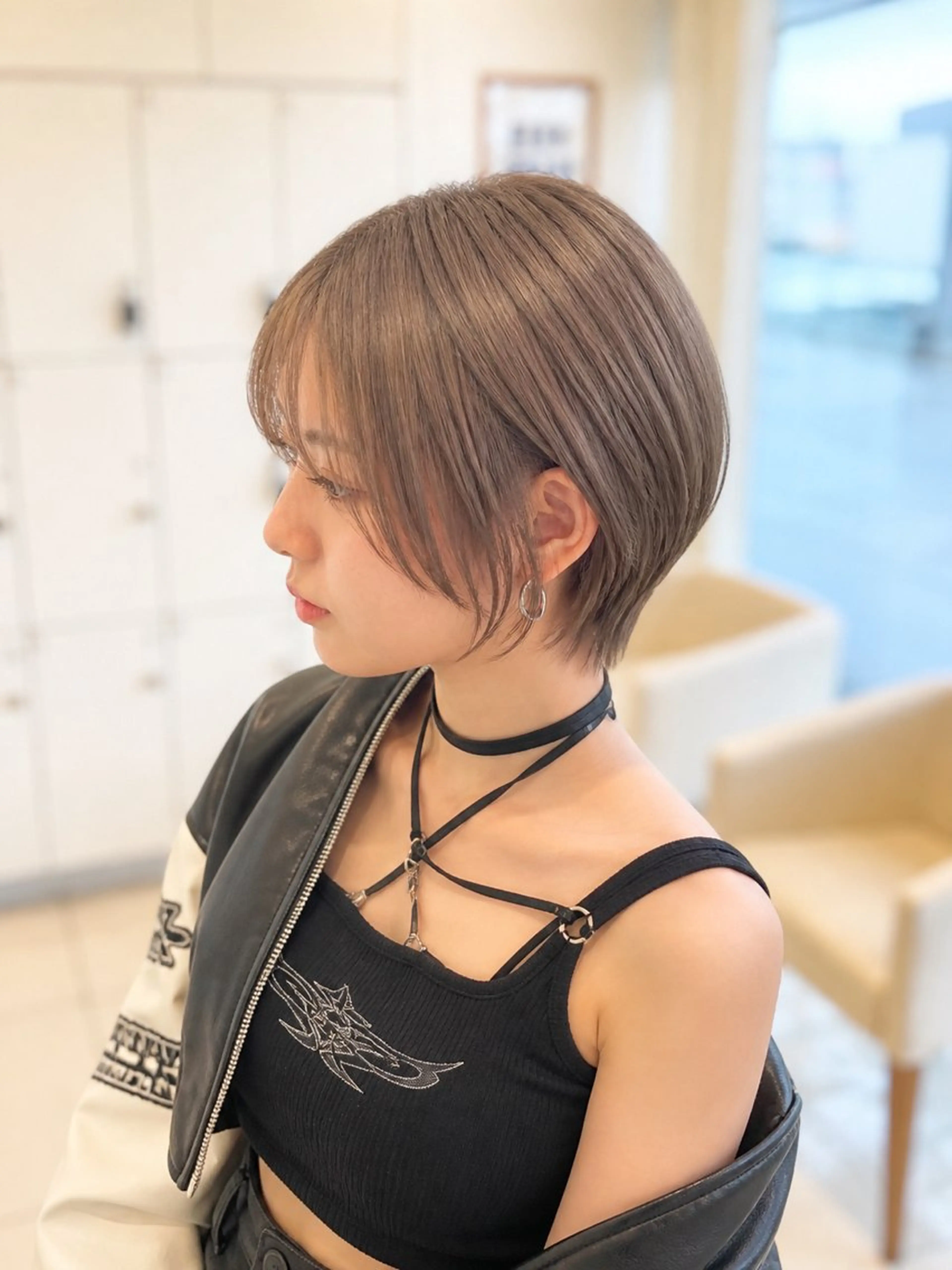 ショート カラー カット ヘアカラー トリートメント 金子 直樹のヘアスタイル