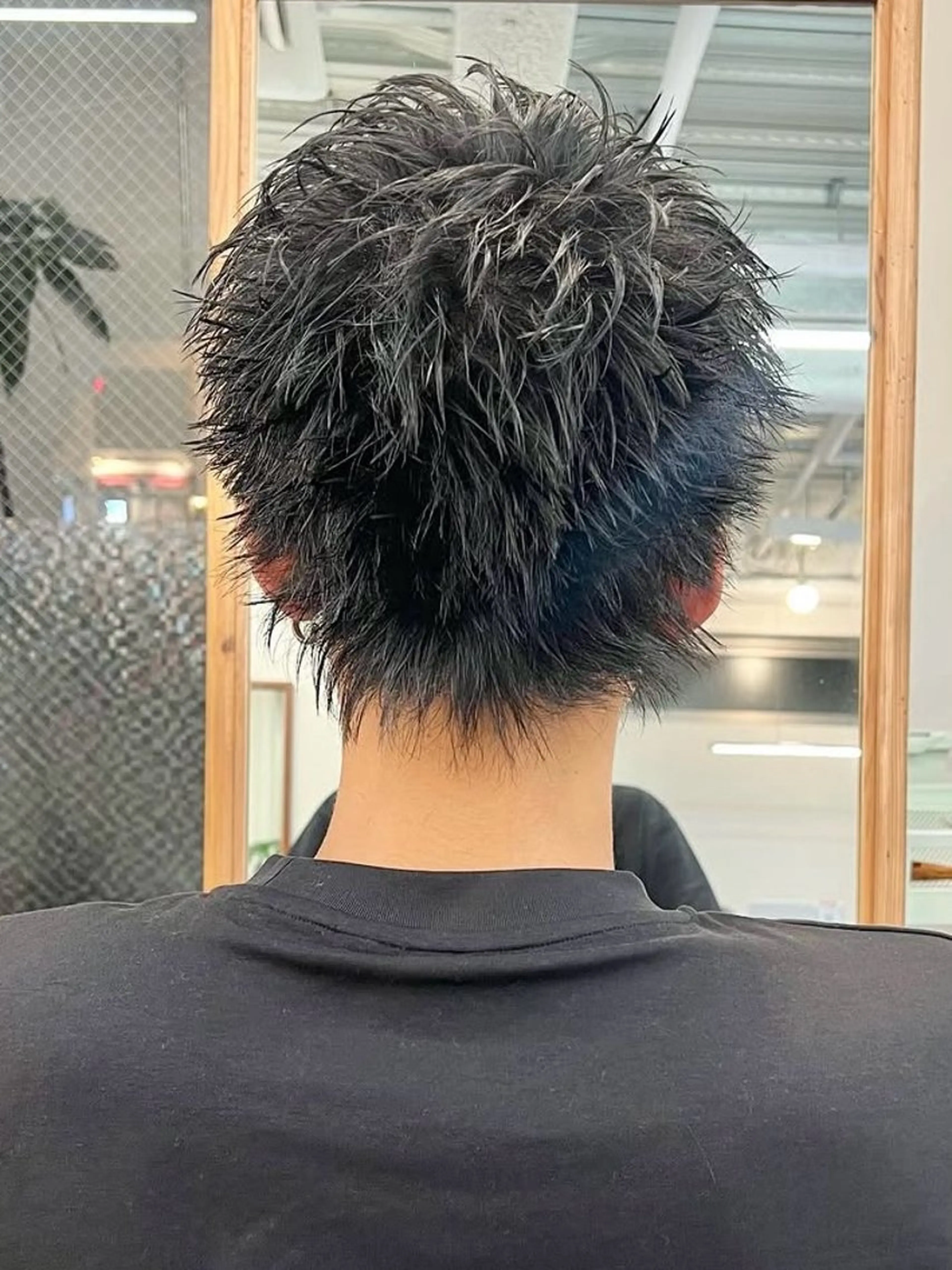 ショート カット パーマ ヘアセット Farbe 【メンズ限定】のヘアスタイル