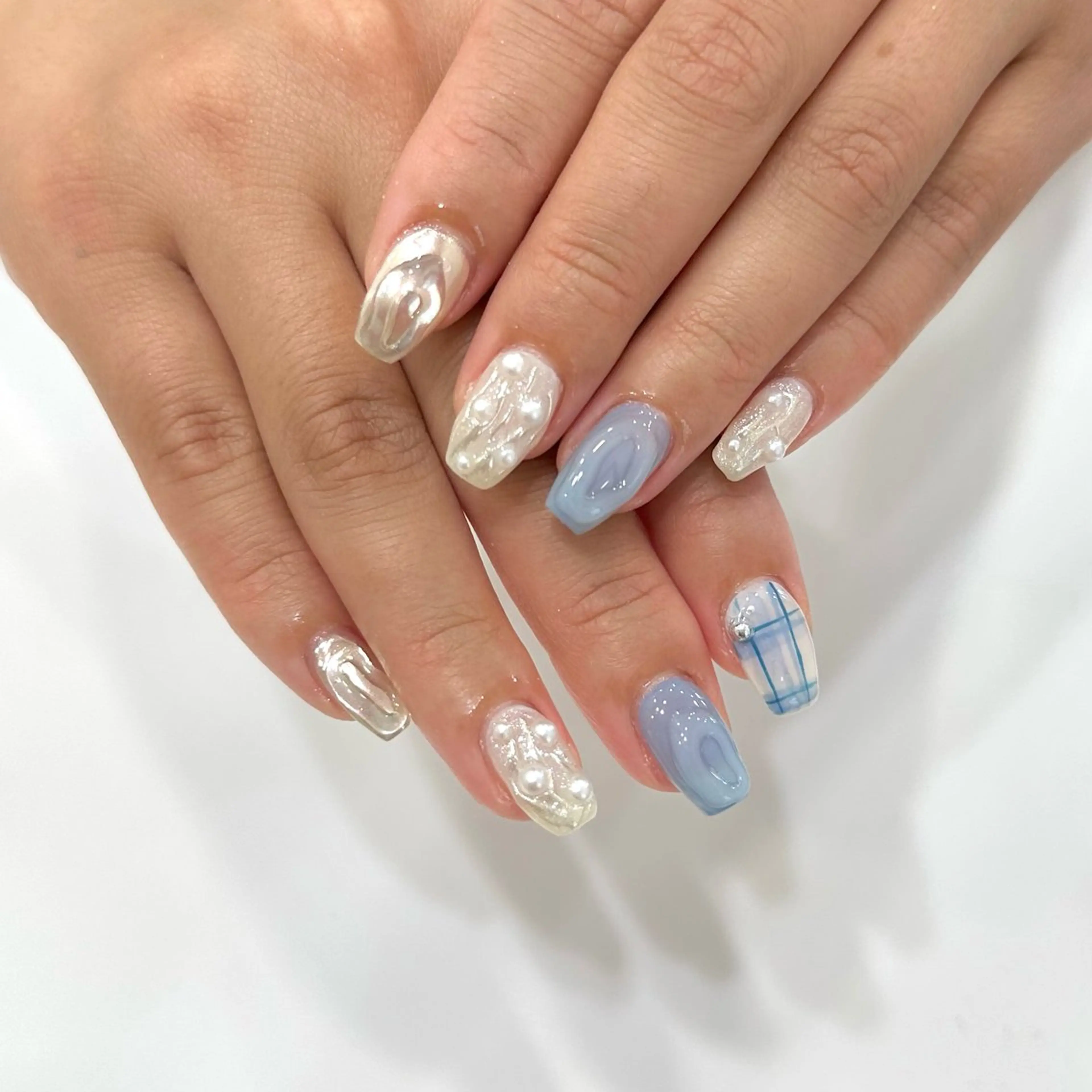 ネイル ぷっくりネイル ハンドネイル Saki _Grancieuxのネイルデザイン