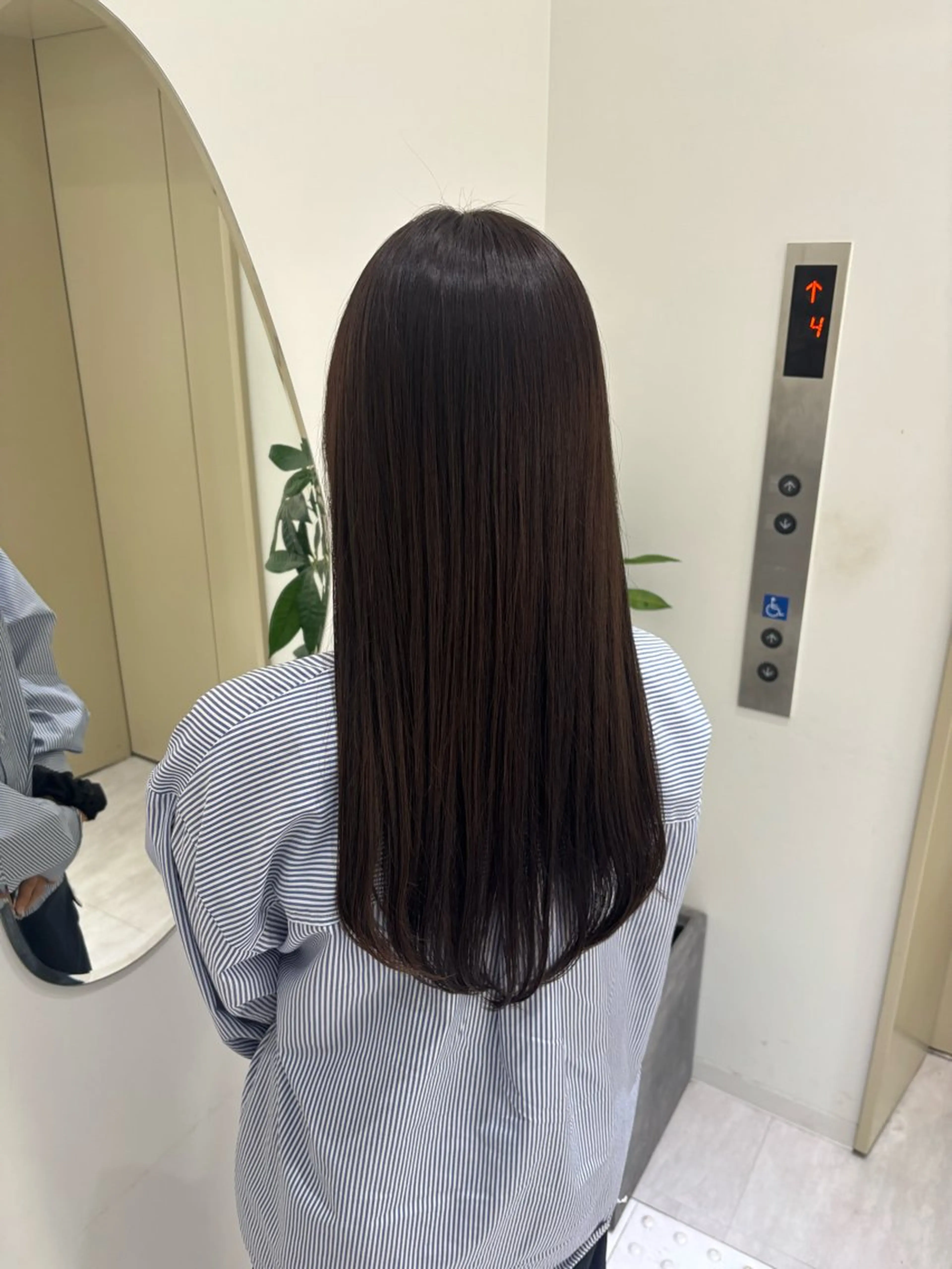 カラー ヘアカラー zina karin୨୧˙˳⋆のヘアスタイル