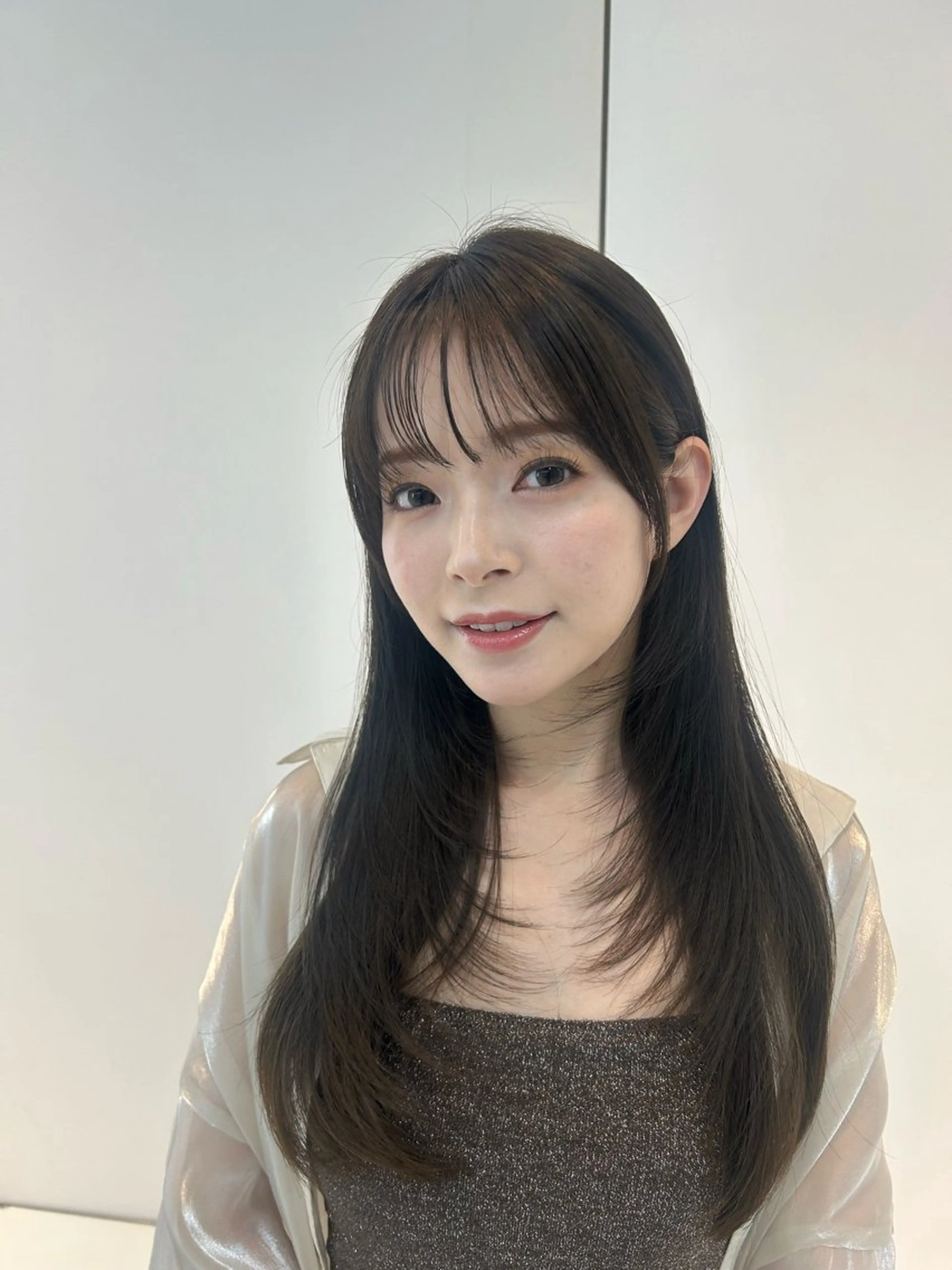 【限定価格】前髪顔まわりだけ✨時短縮毛矯正➕前髪カットプラン❣️の写真