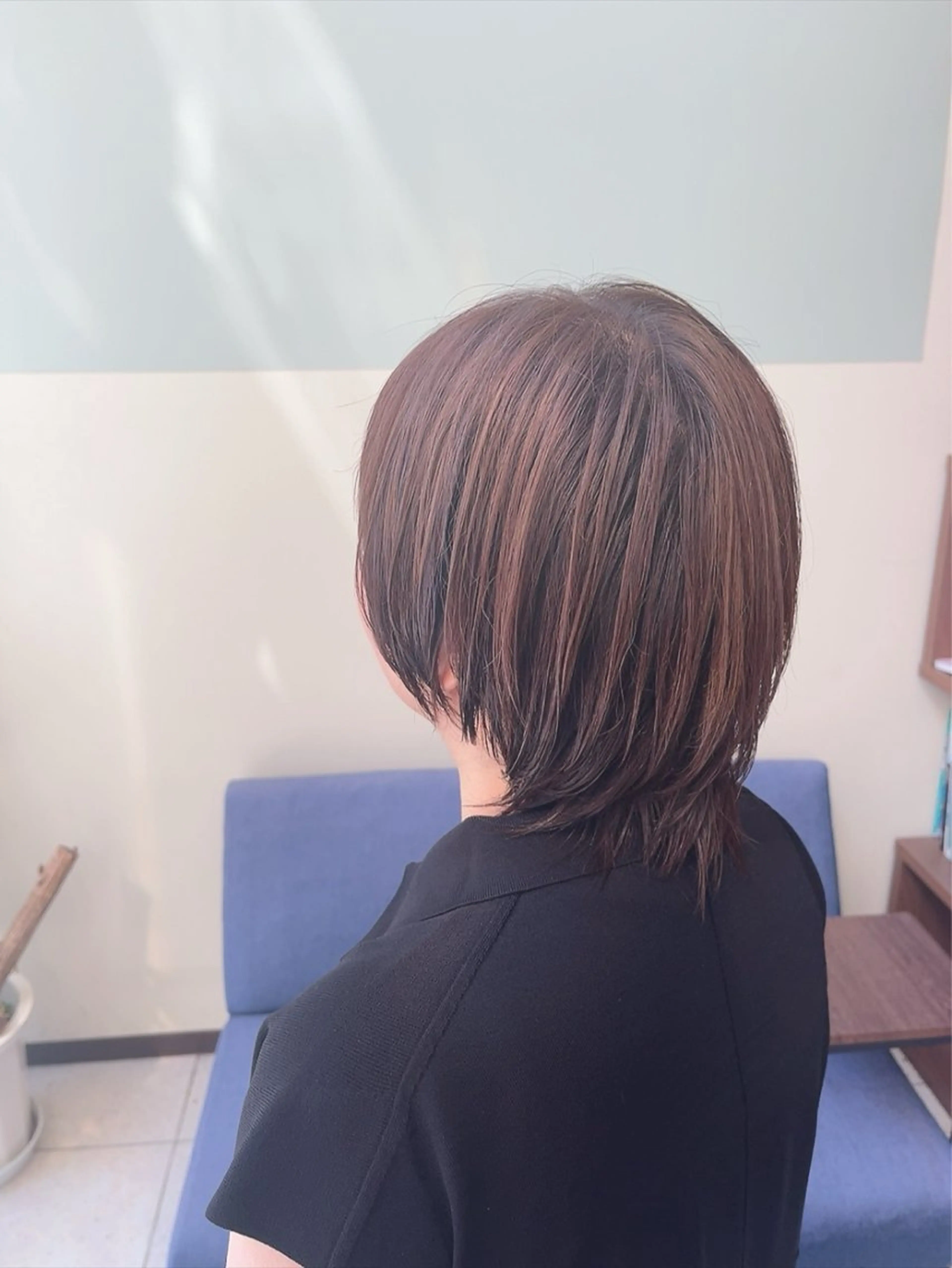 ショート カラー ハイライトカラー ハイライト ウルフカット カット ヘアカラー トリートメント 林 真之介のヘアスタイル