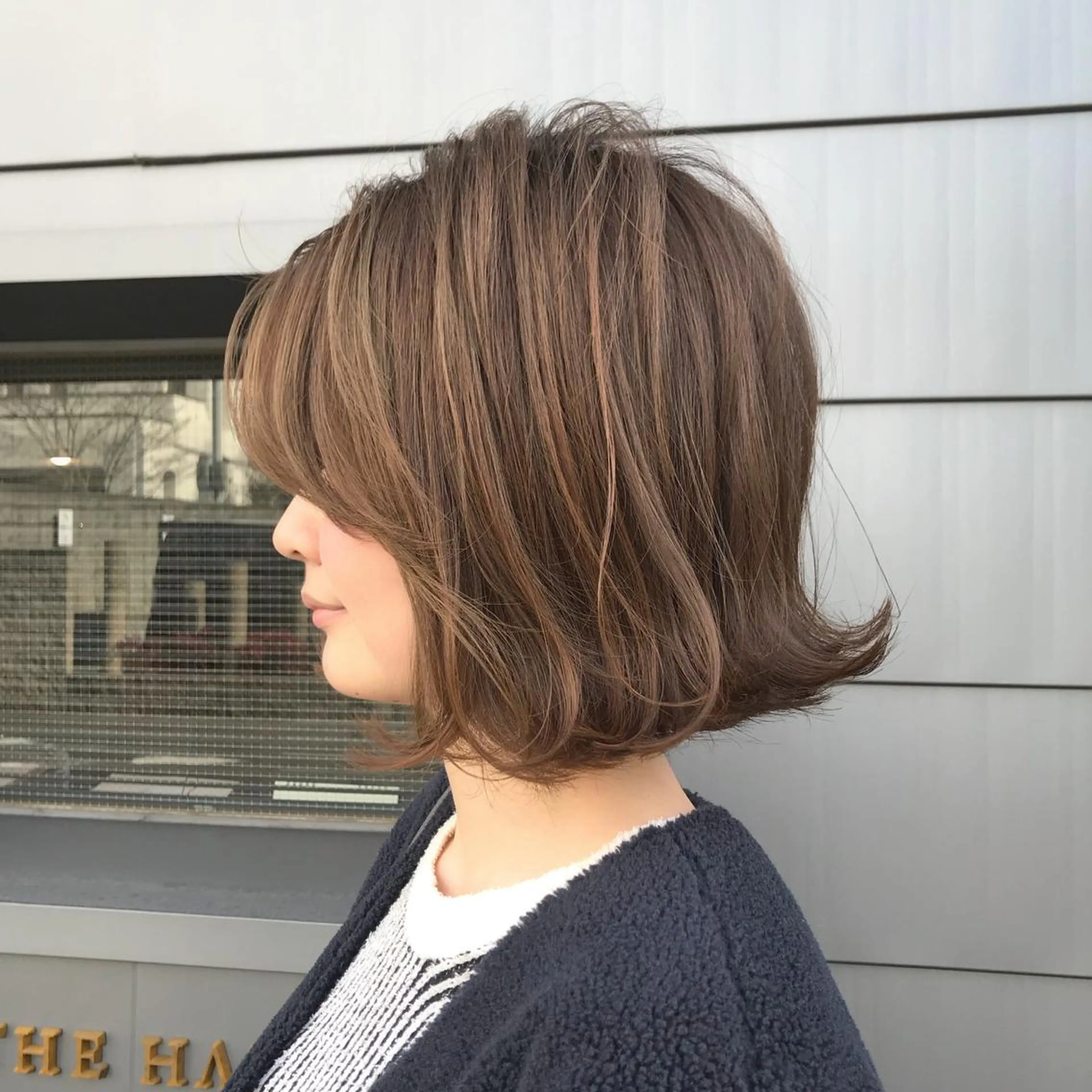 ミディアム ハイライト ヘアカラー トリートメント KYOKO 【Bear】のヘアスタイル