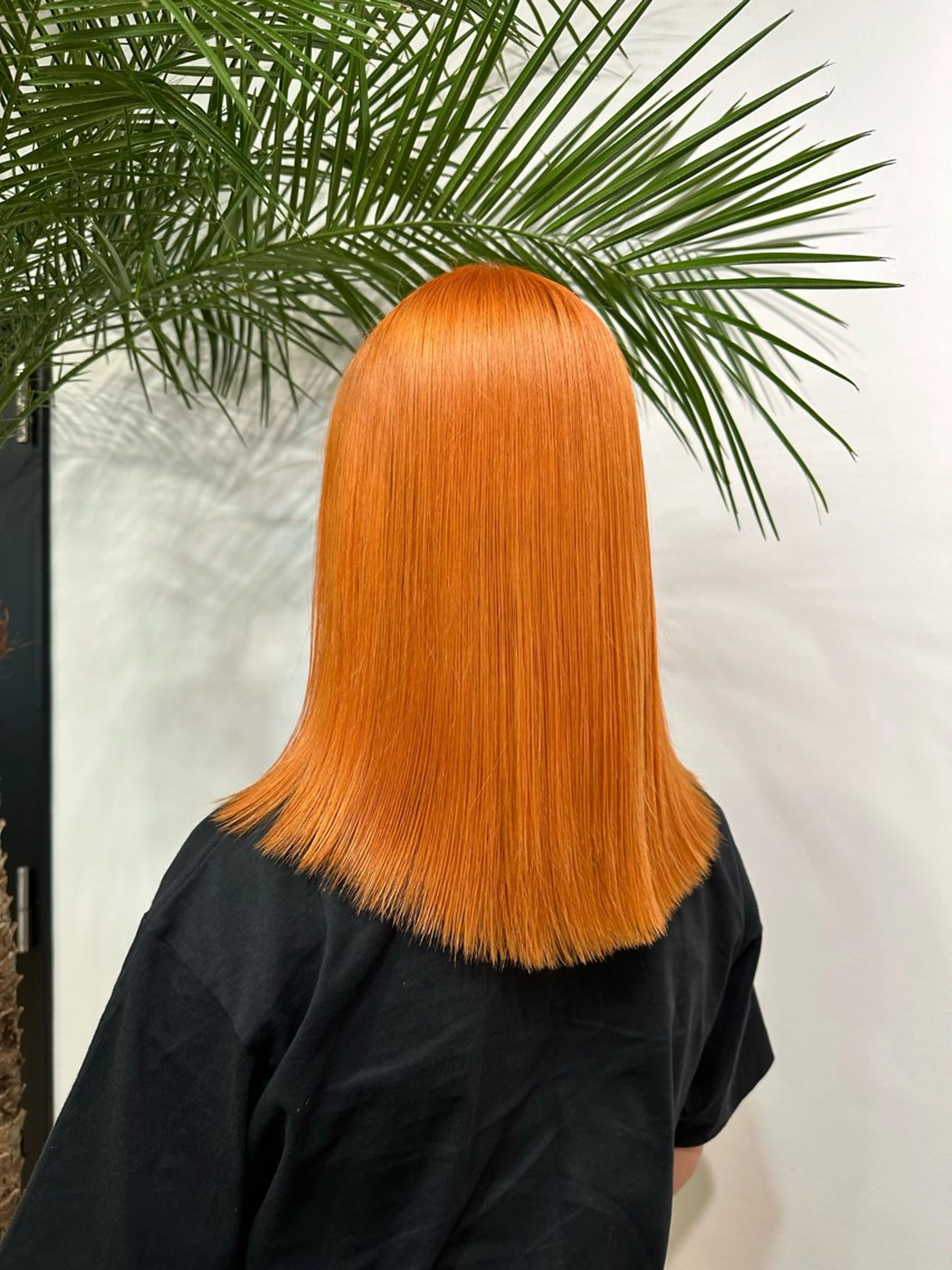 ミディアム ヘアカラー 足立 采弥のヘアスタイル